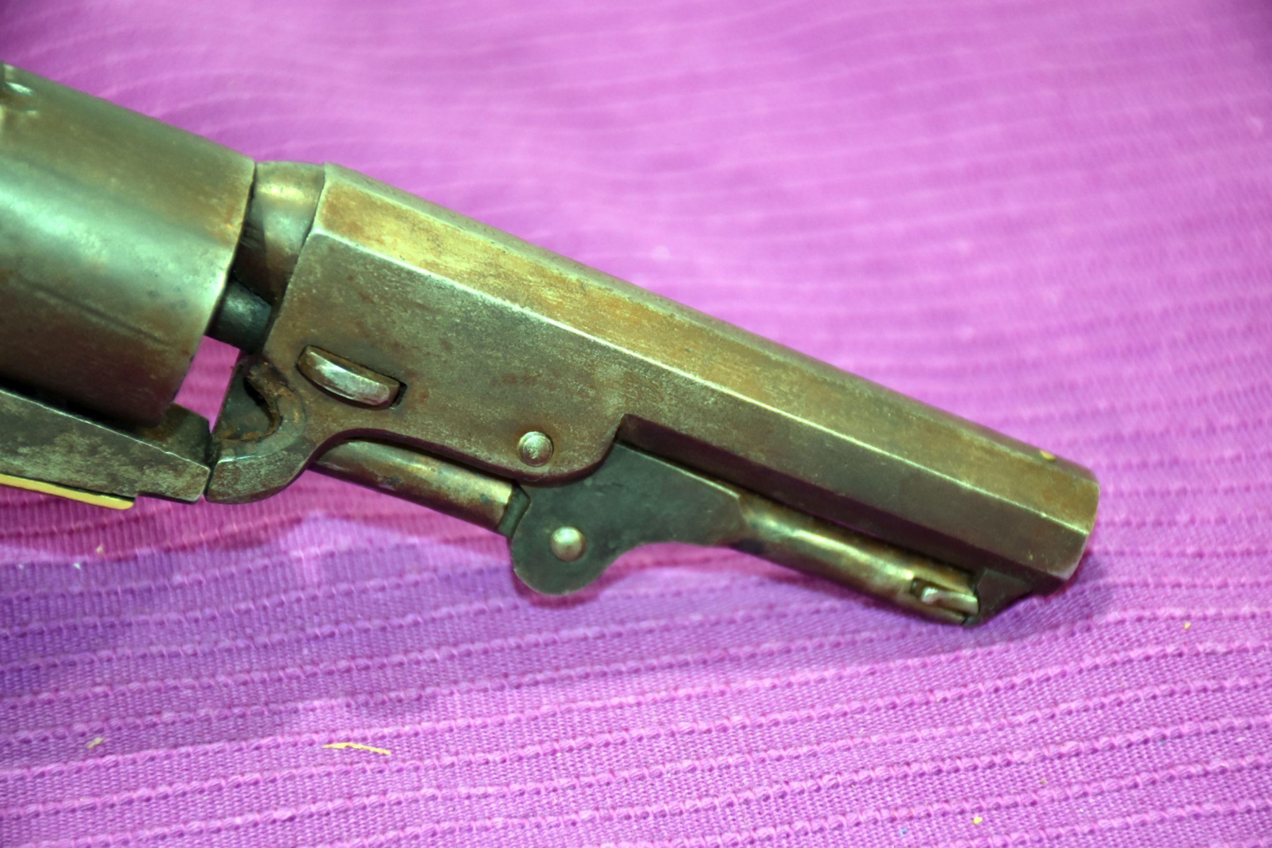 Colt 1849 Pocket pistol in .31 Cap & Ball. SN: 289068, Made in 1866 Good Antique Condition. This Col