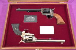 Colt 1873-1973 Centennial Set in .45 Long Colt and .44-40 WCF New in Case. Colt 100 year centennial