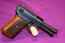 Mauser Waffenfabrik Semi Automatic Pistol, SN: 133136, 32 Cal