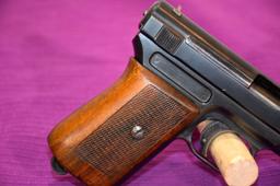 Mauser Waffenfabrik Semi Automatic Pistol, SN: 133136, 32 Cal