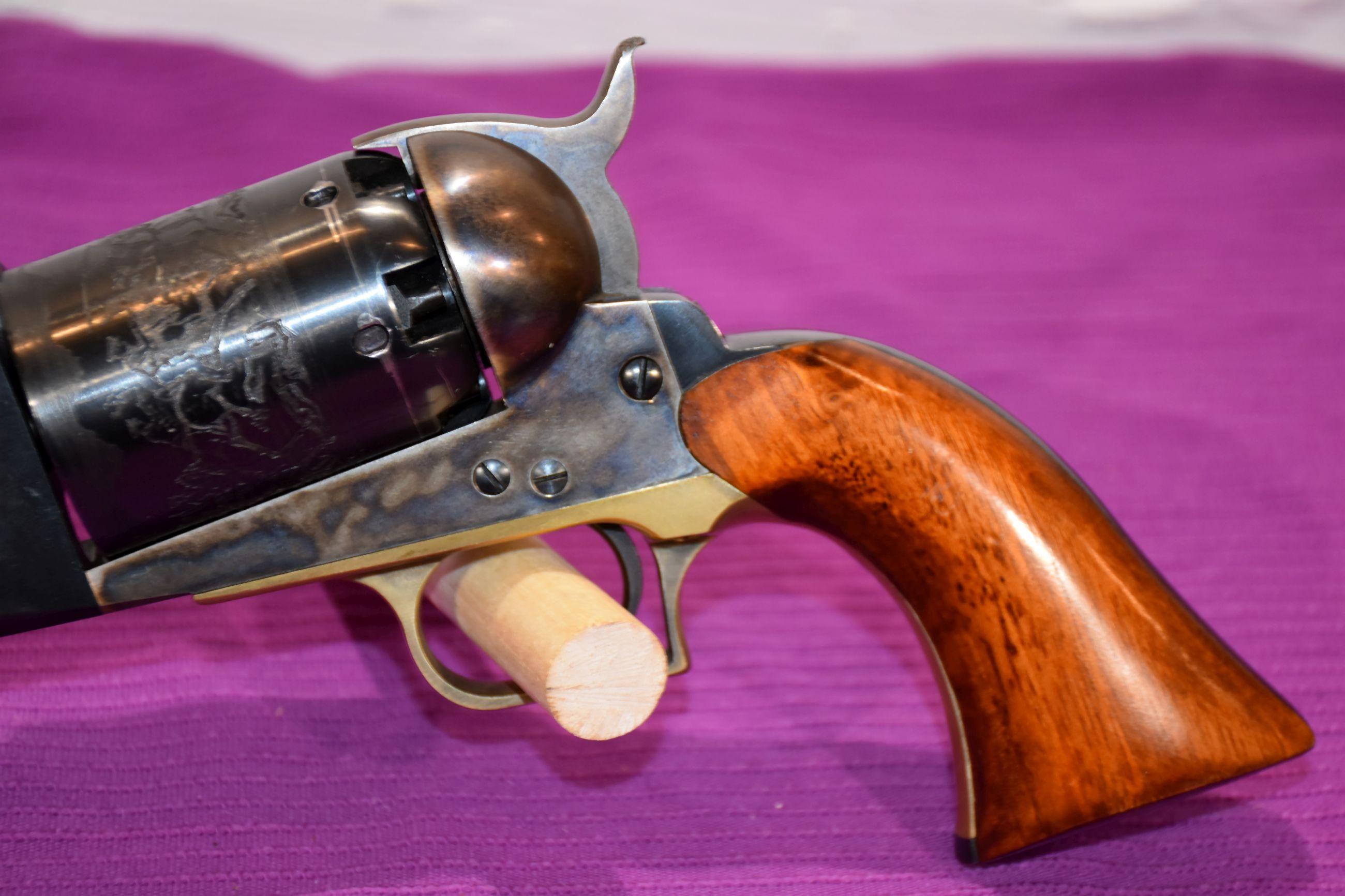 Connecticut Valley Arms Colt 1847 Walker Commemorative Gun, Black Powder Revolver, SN: B74658, 44 Ca