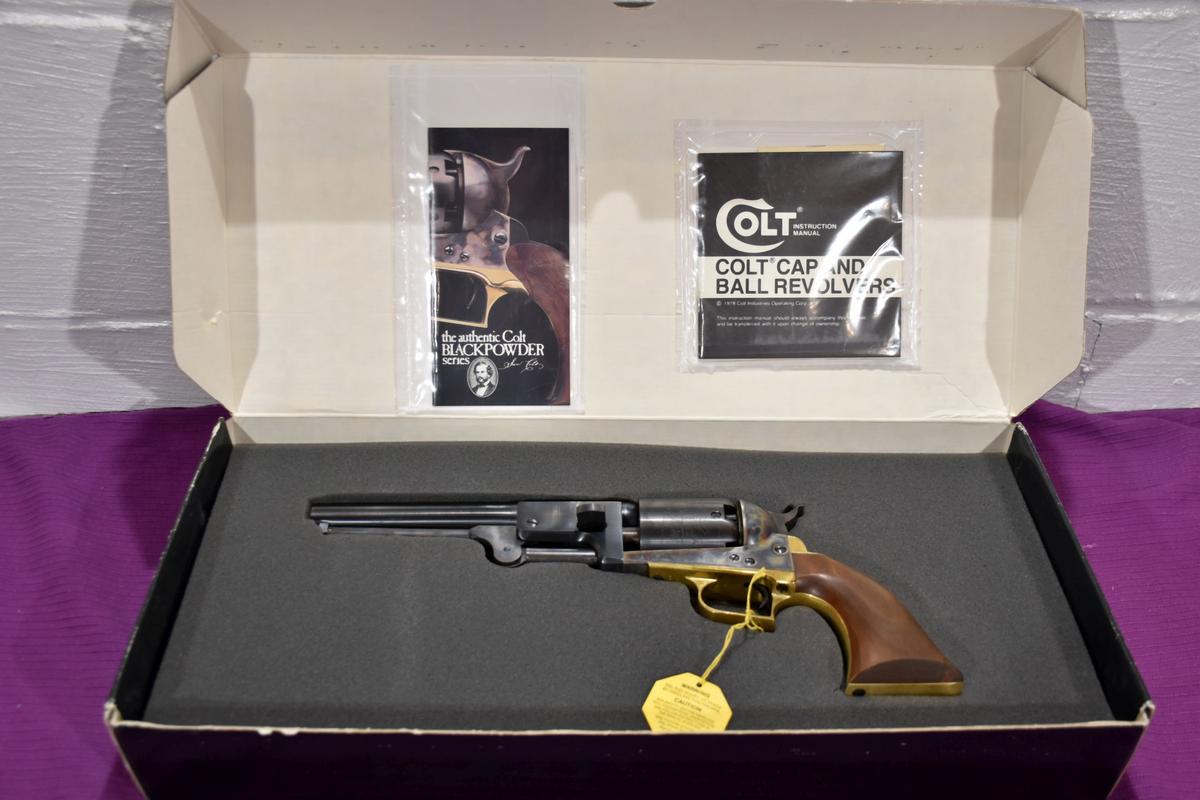 Authentic Colt Black Powder Signature Series Commemorative Revolver, First Dragon, SN: 33288, With O