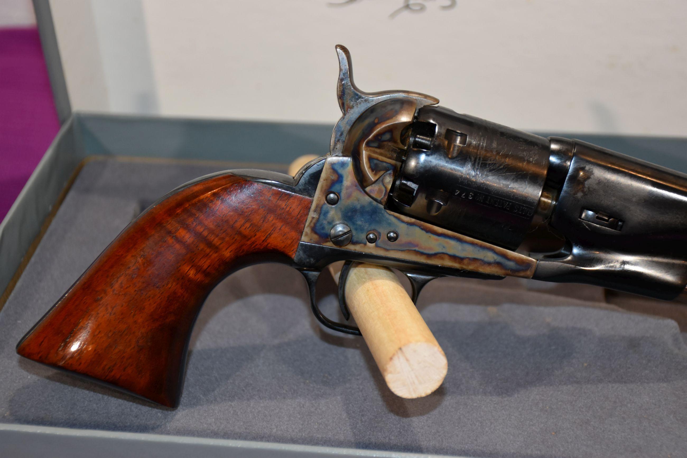 Authentic Colt Black Powder Signature Series Commemorative Revolver, SN: 44374, Colt 1861 Navy 36 Ca