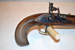 Italian Black Powder Pistol, Model 1810 .45 Caliber, With Cleaning Rods