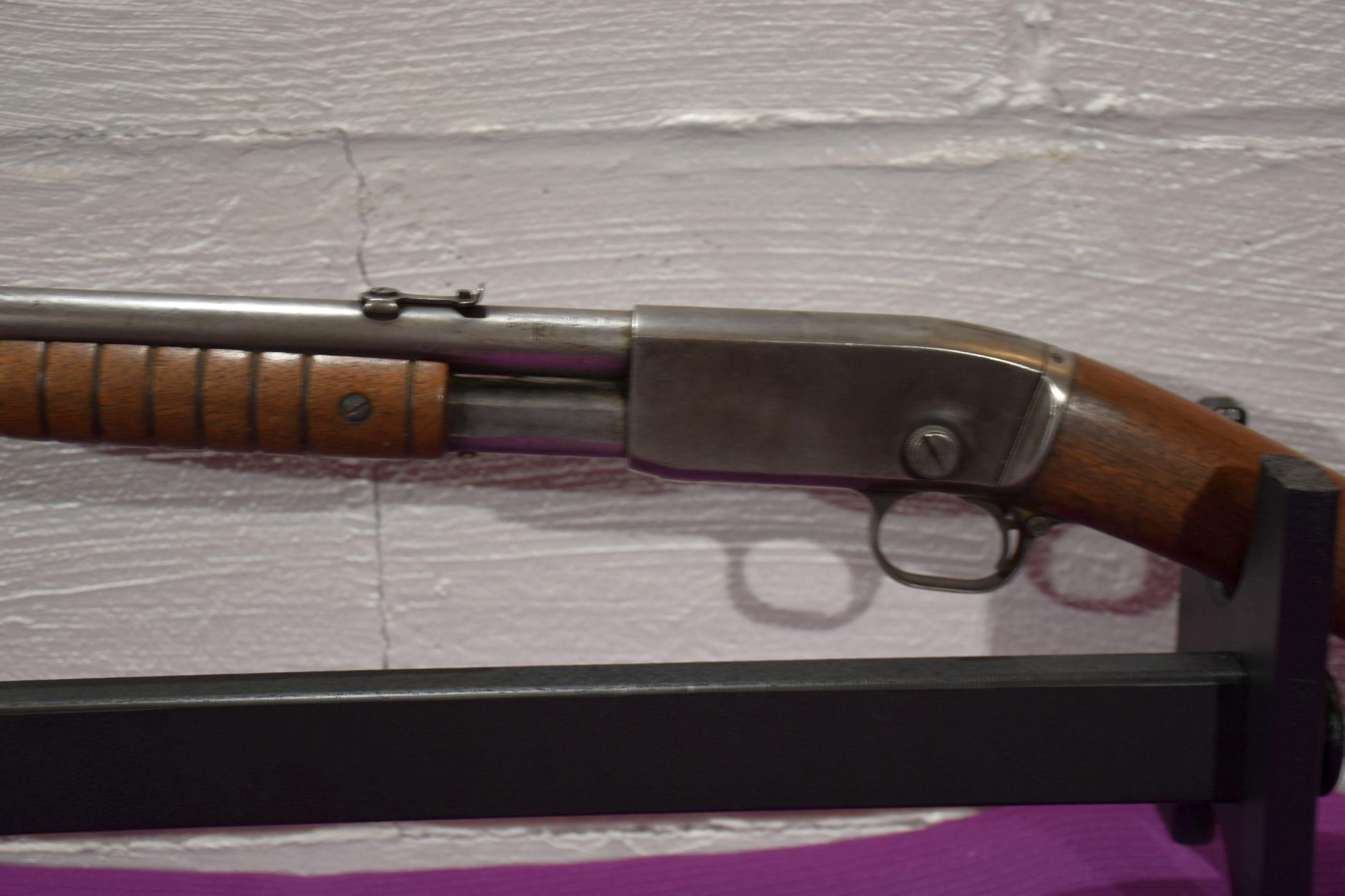 Remington Pump Action Rifle, 22 Short Long Or Long Rifle, 21" Barrel, SN: RW87327