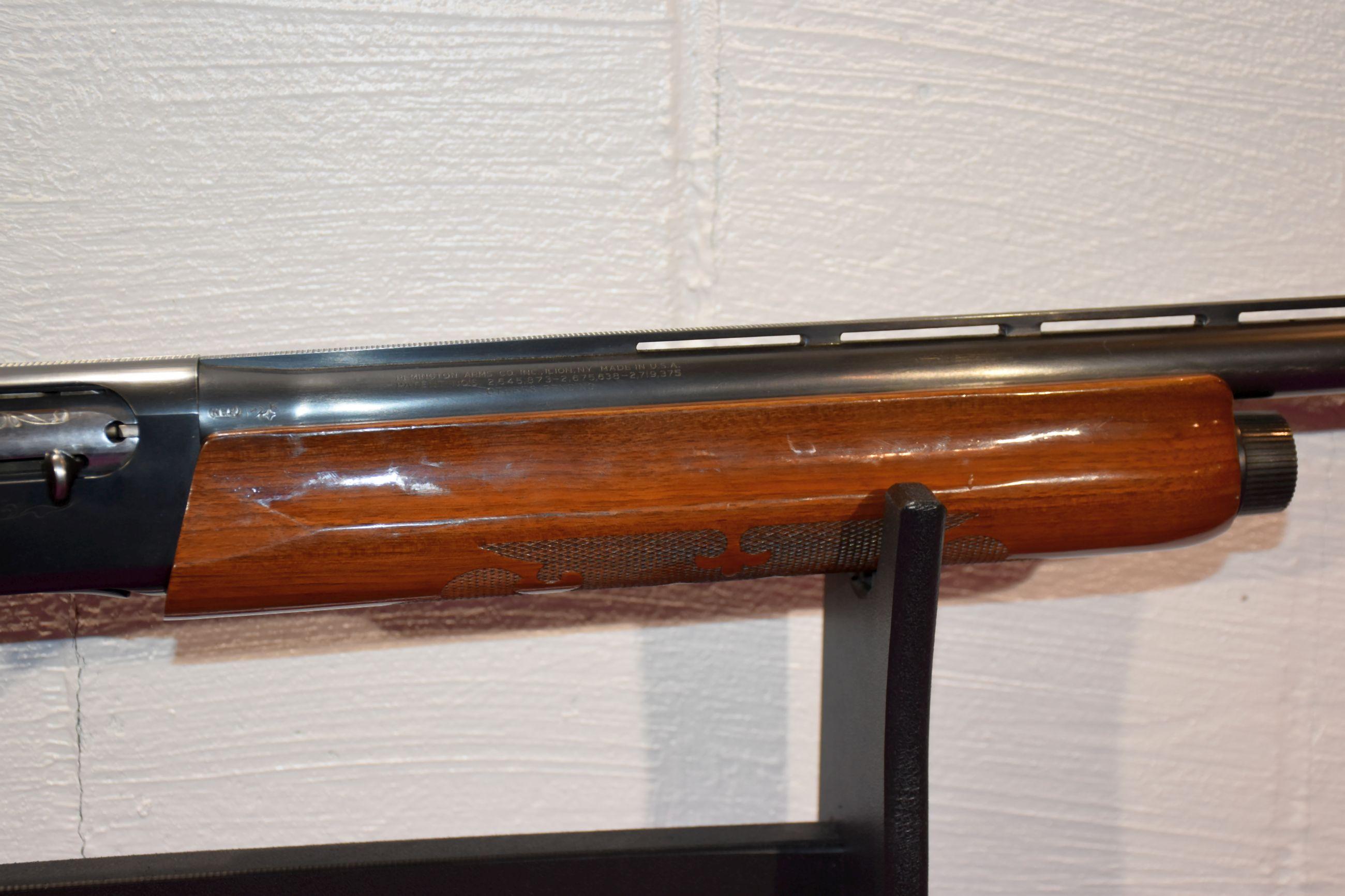 Remington Model 1100 Magnum Semi Automatic Shotgun, 12 Gauge, 3 Inch Shells, Full Choke, Vented Rib,