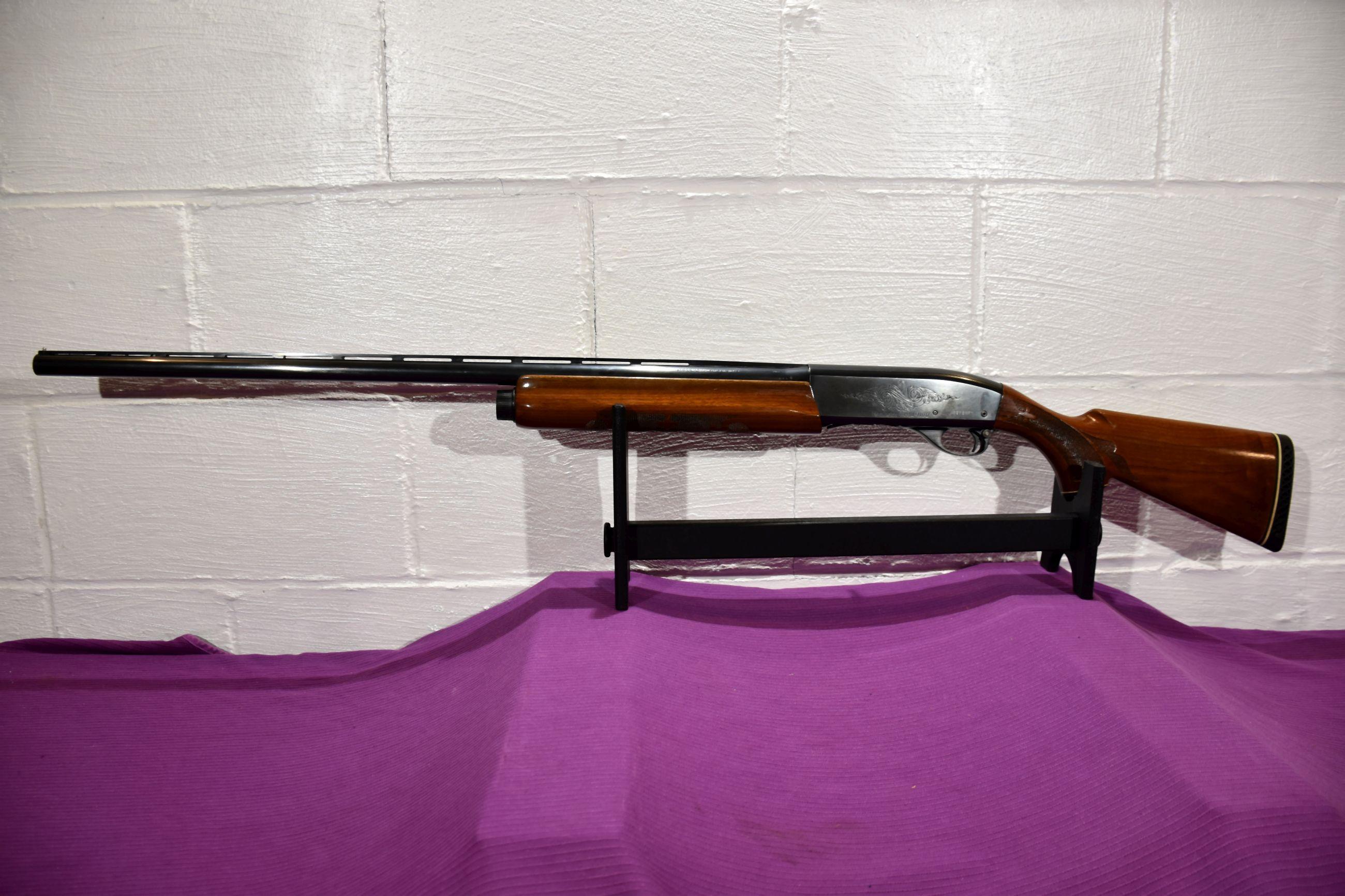 Remington Model 1100 Magnum Semi Automatic Shotgun, 12 Gauge, 3 Inch Shells, Full Choke, Vented Rib,