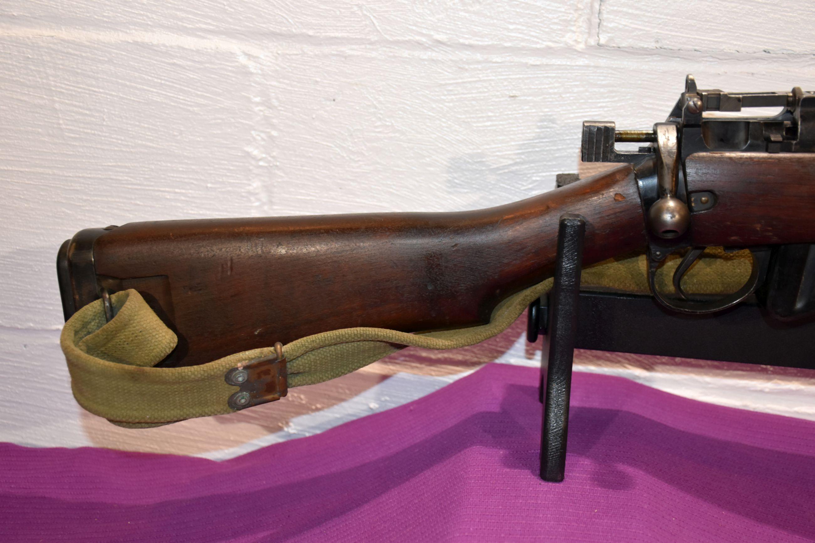 British Military Enfield No.5 MK1, Bolt Action, Magazine, Sling, SN:BD5185