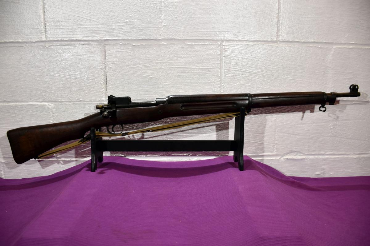 Remington US Model 1917 Bolt Action Military Rifle, Sling, SN: 510748