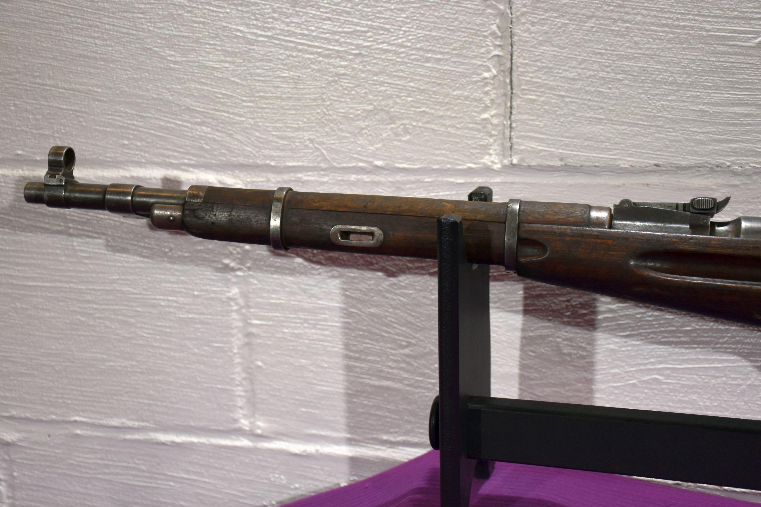 Japanese Military Rifle With Bayonet, Bolt Action, 1955.1 Code, Stamped 7.62 MM Ridgefield NJ, SN: 3