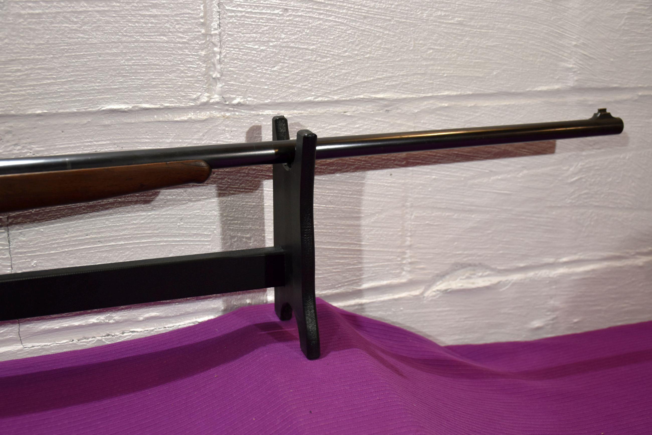 Winchester Low Wall 22 Short Lever Action, Single Shot, Adjustable Peep Sight, SN: 108382