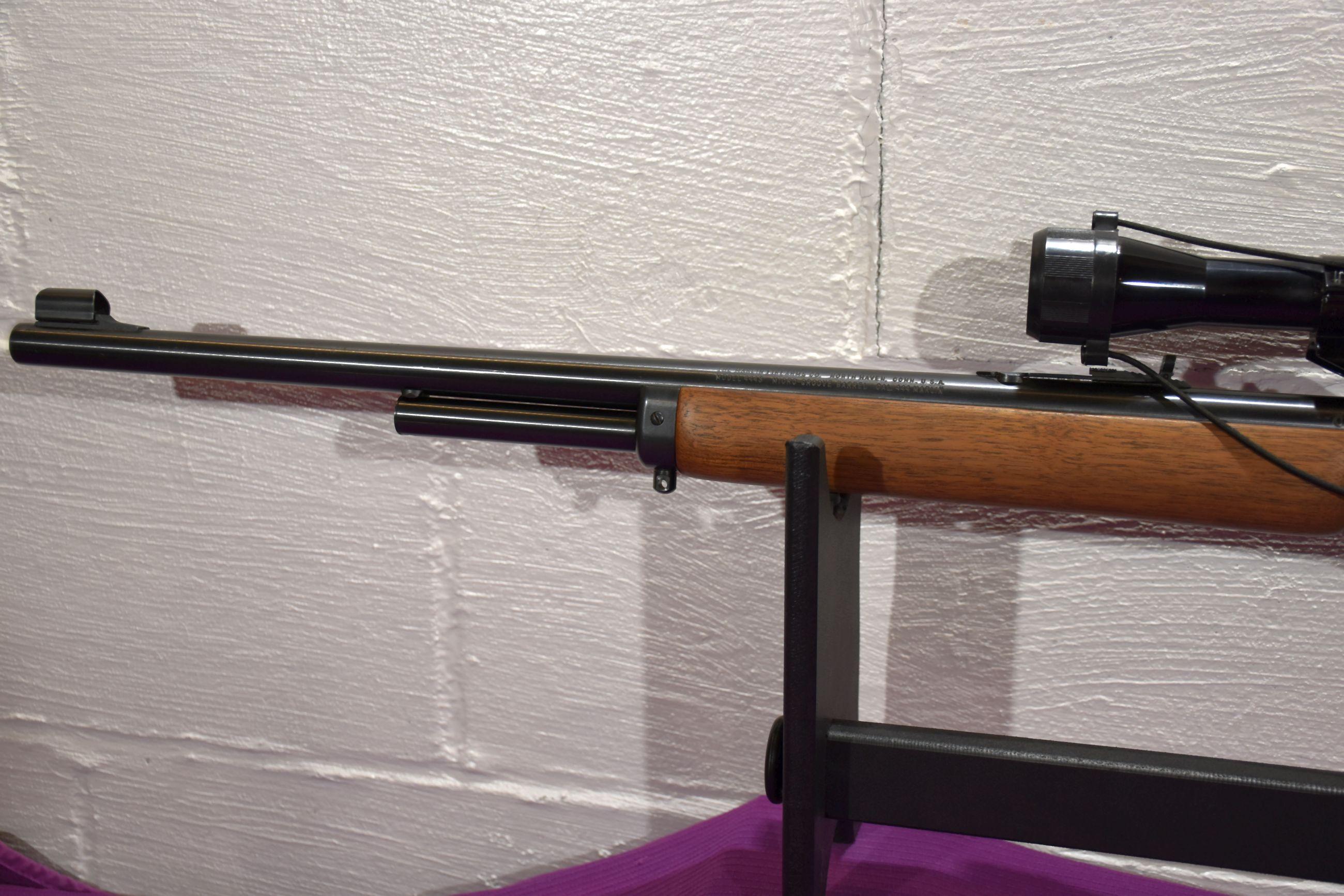 Marlin Model 444S, Lever Action Rifle, 444. Marlin Cal., Micro Grooved Barrel, Tasko 4x32 Scope, SN: