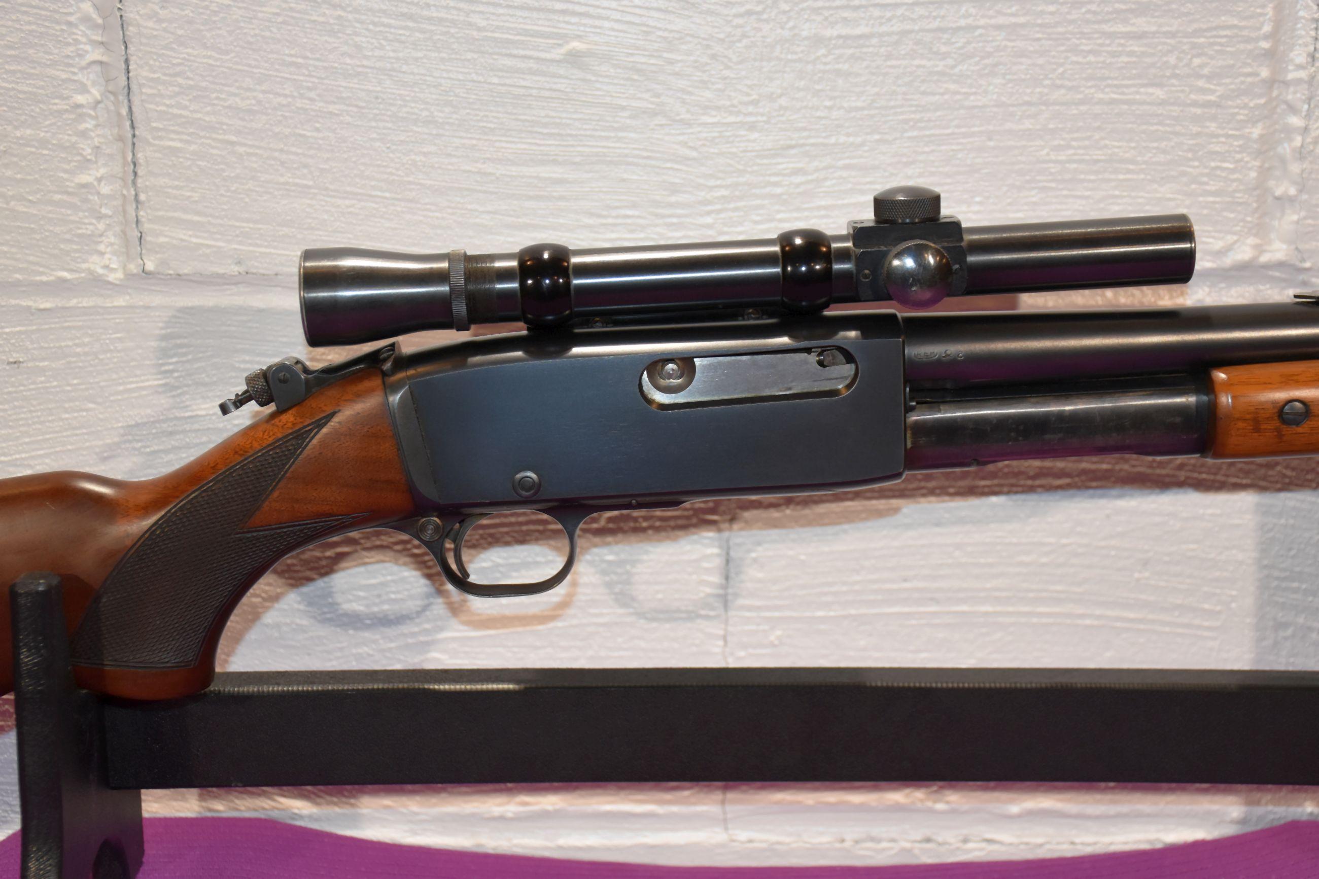 Remington Game Master Model 141B, Pump Action Rifle, 35 Rem. Cal., Alaskan Scope, SN: 58942