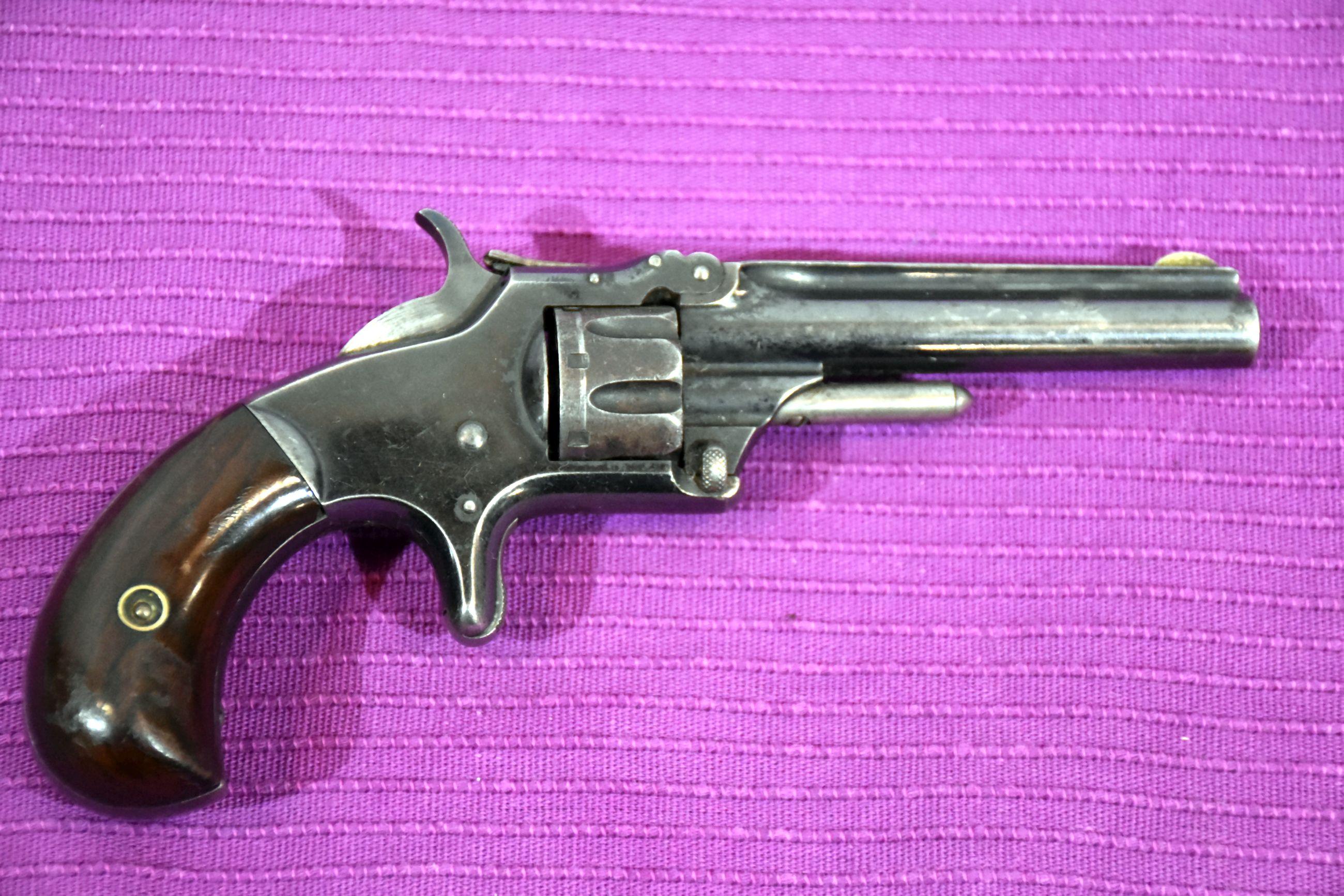 Smith And Wesson Model 1 Revolver, 3rd Issue, 22 Cal, SN: 51640