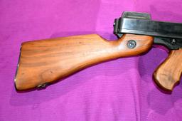 Thompson Model Of 1927 Semi Automatic Carbine, 45. Auto Cal., With Drum Magazine, SN: 25979