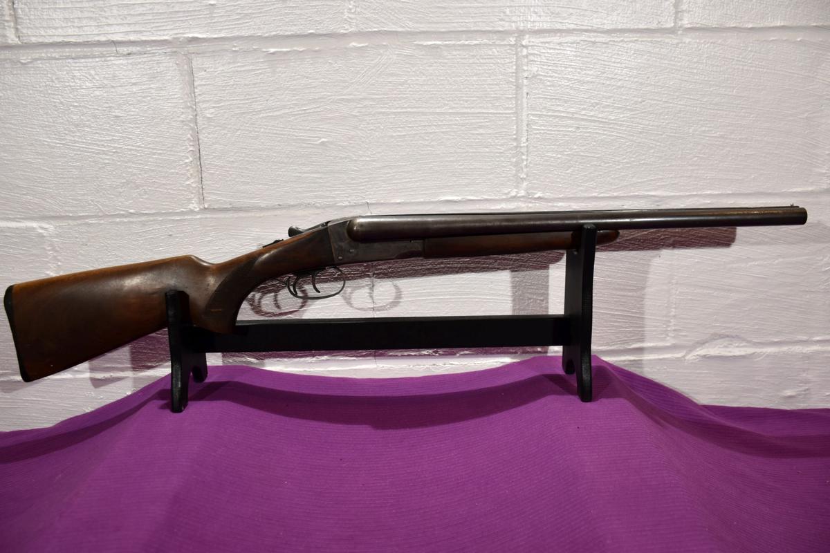 J Stevens Arms Springfield, Model 5100, Side By Side, 12 Gauge, 2 3/4'', Double Trigger