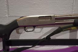 Mossberg Model 590, 12 Gauge Pump Shotgun, 20'' Barrel, 2 3/4'' And 3'', Cylinder Bore, Sling, Exten