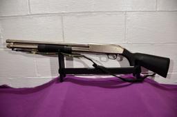 Mossberg Model 590, 12 Gauge Pump Shotgun, 20'' Barrel, 2 3/4'' And 3'', Cylinder Bore, Sling, Exten