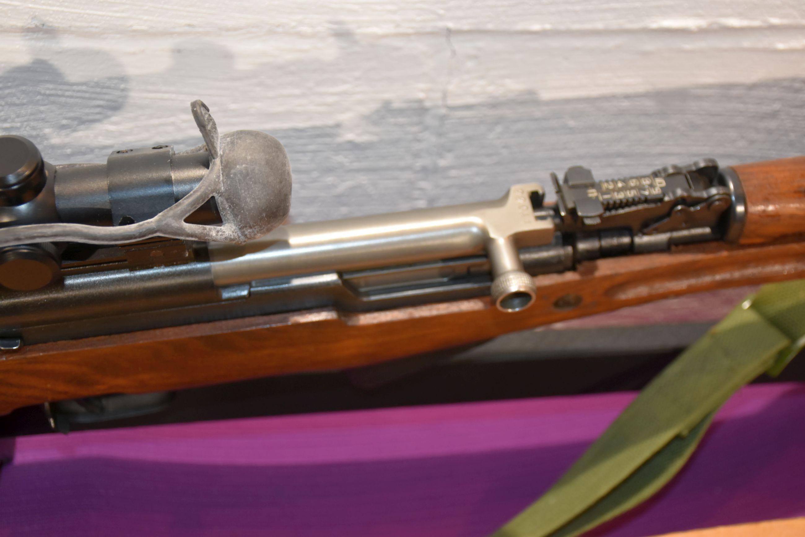 Japanese Military Rifle, Semi Automatic, Scope, Bayonet, Sling, SN:10422011
