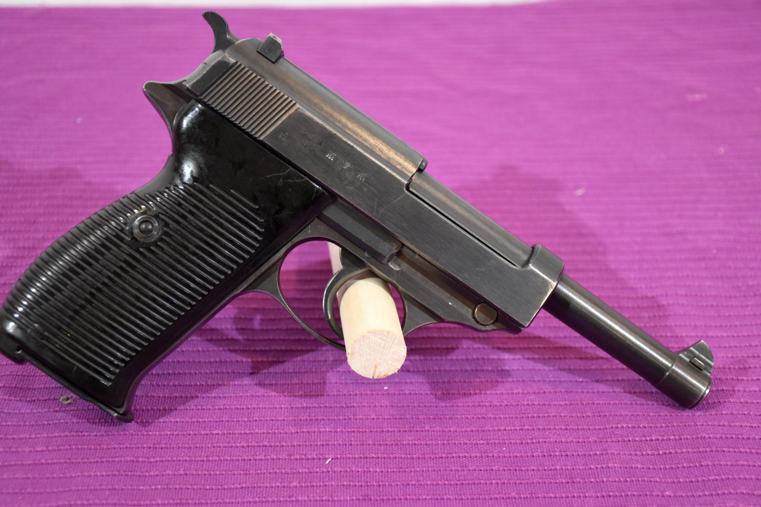 German P38 Pistol, SN: 1067H, Exposed Hammer