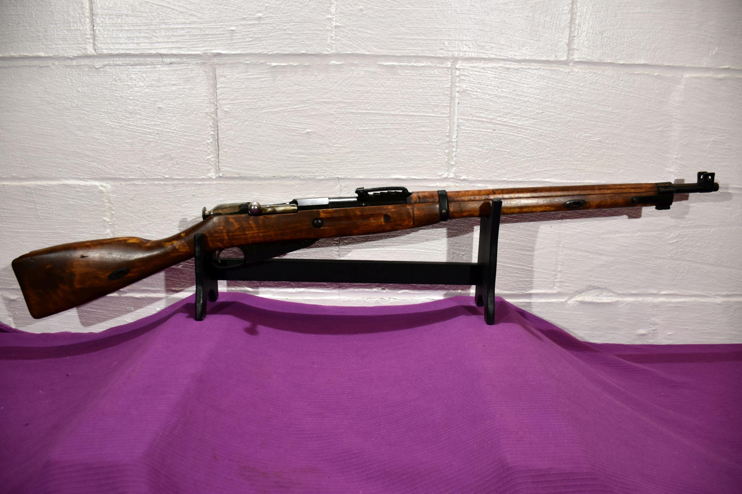 Finnish Military Nagant, Bolt Action, SN: 38287