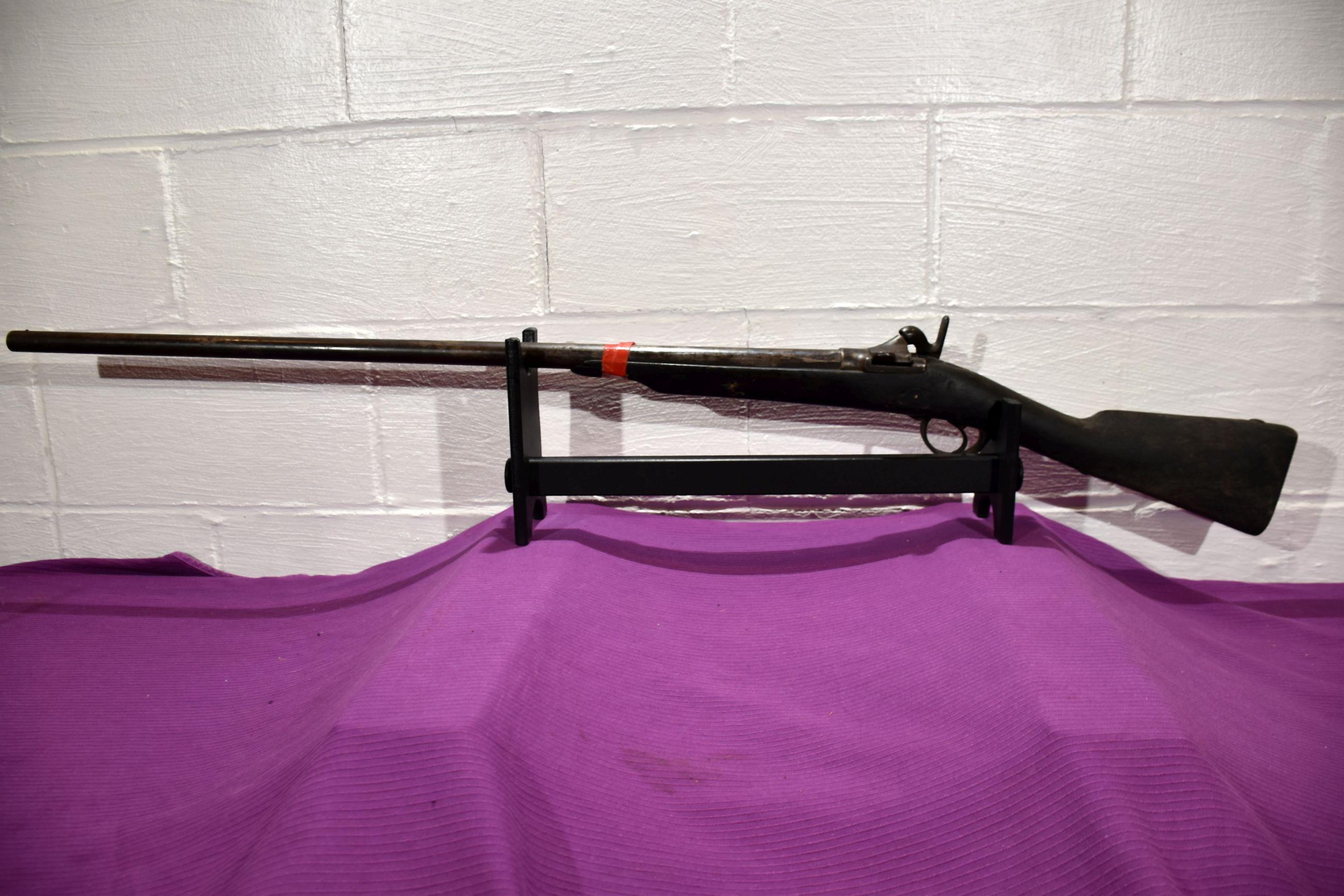 Trap Door Single Shot Centerfire Rifle/Shotgun, Exposed Hammer, "Wall Hanger"