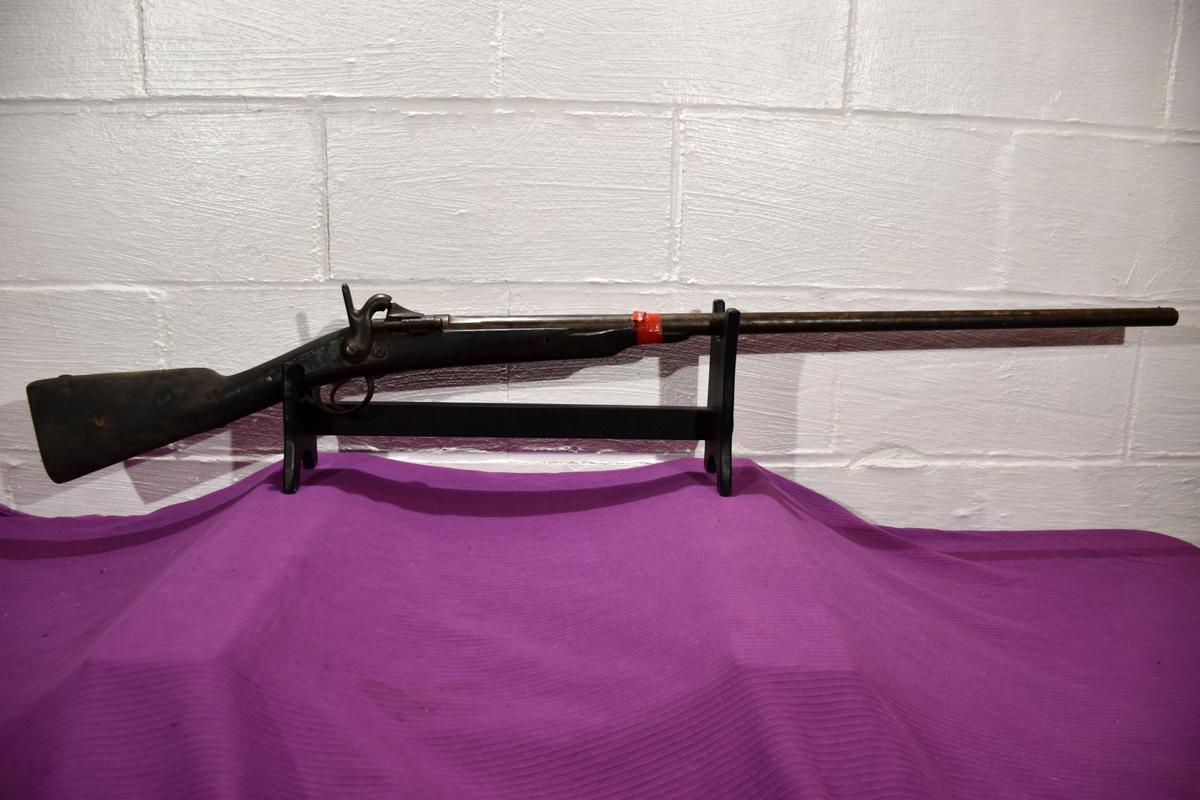 Trap Door Single Shot Centerfire Rifle/Shotgun, Exposed Hammer, "Wall Hanger"