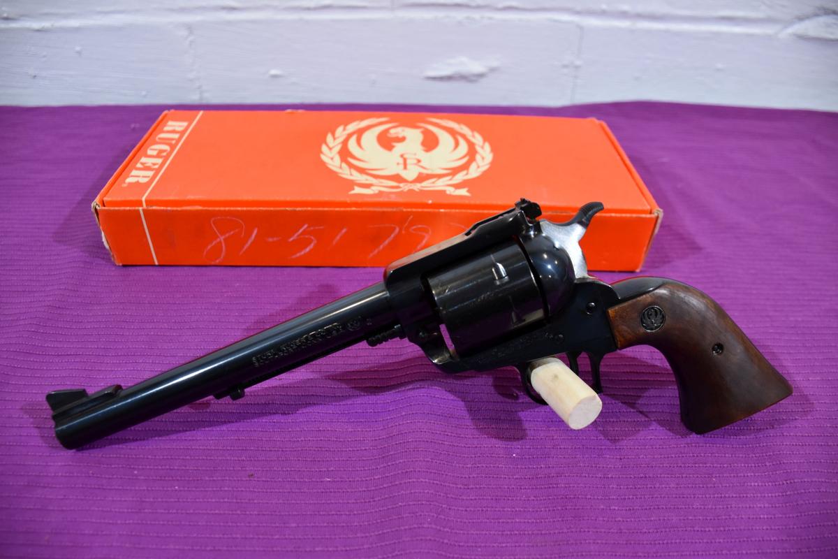 Ruger New Model Super Blackhawk, 44 Mag, Revolver, 7.5" Barrel, SN: 81-51797, With Box