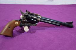 Colt New Frontier Single Action Army 45 Cal Revolver, 7.5" Barrel, Blued With Case Coloring, SN: 092