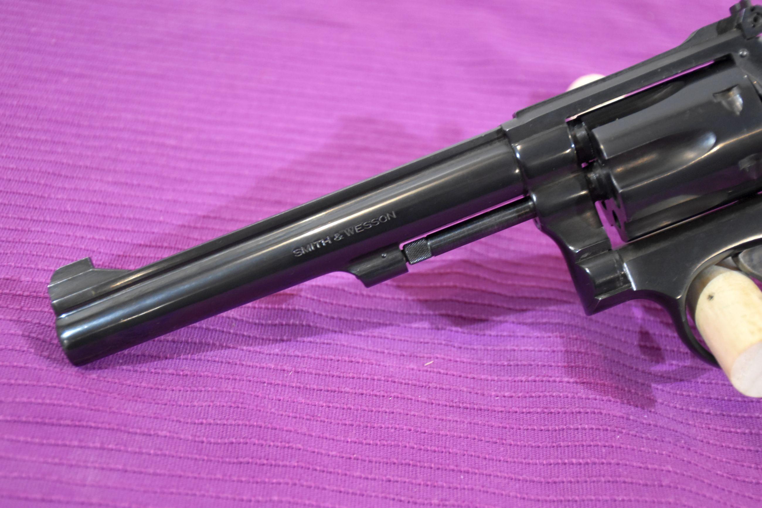 Smith And Wesson Model 17-4 22LR Revolver, 6" Barrel, SN: AHP9686
