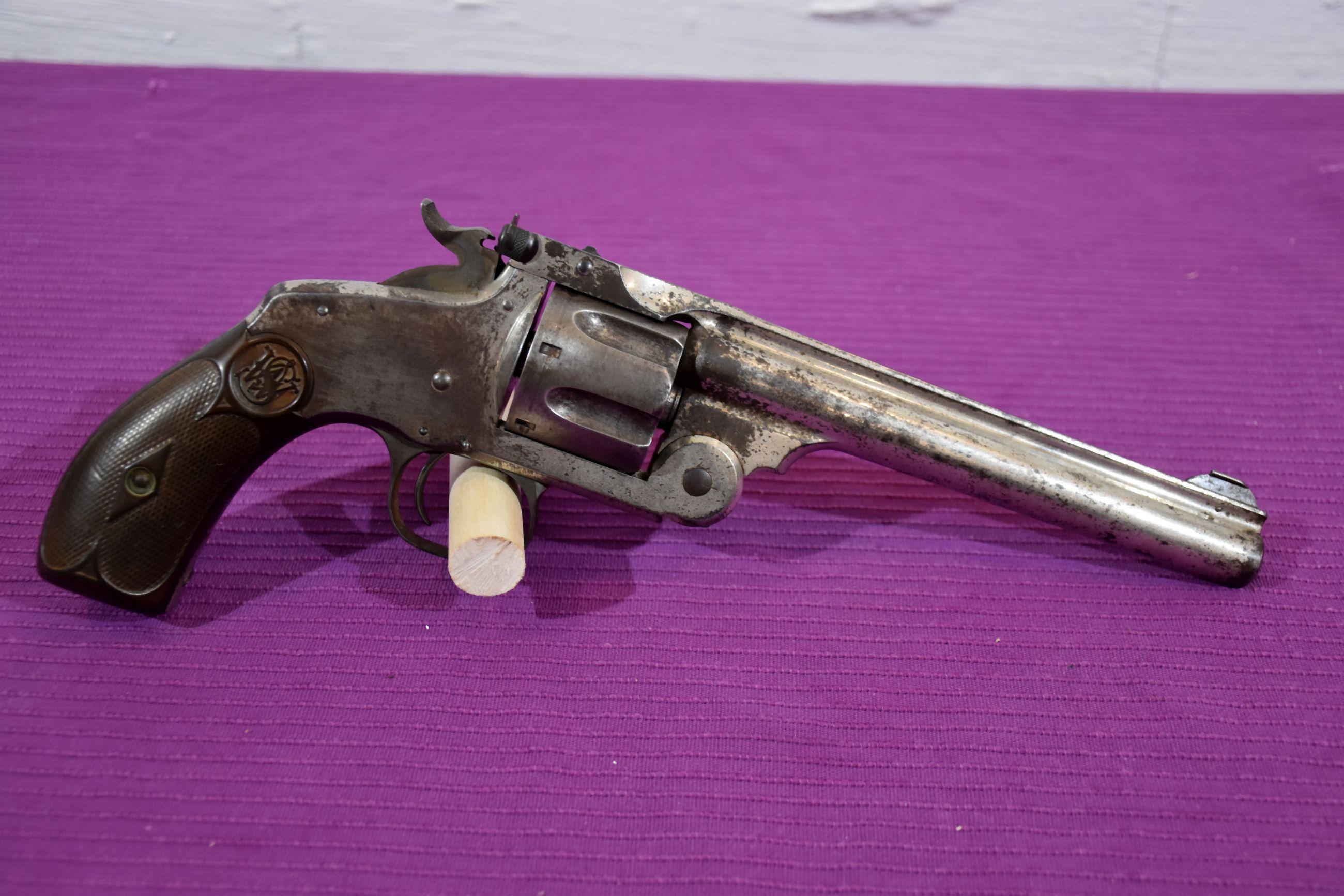 Smith And Wesson Model 3 Target Revolver, 32-44, 6.5" Barrel, SN: 1970