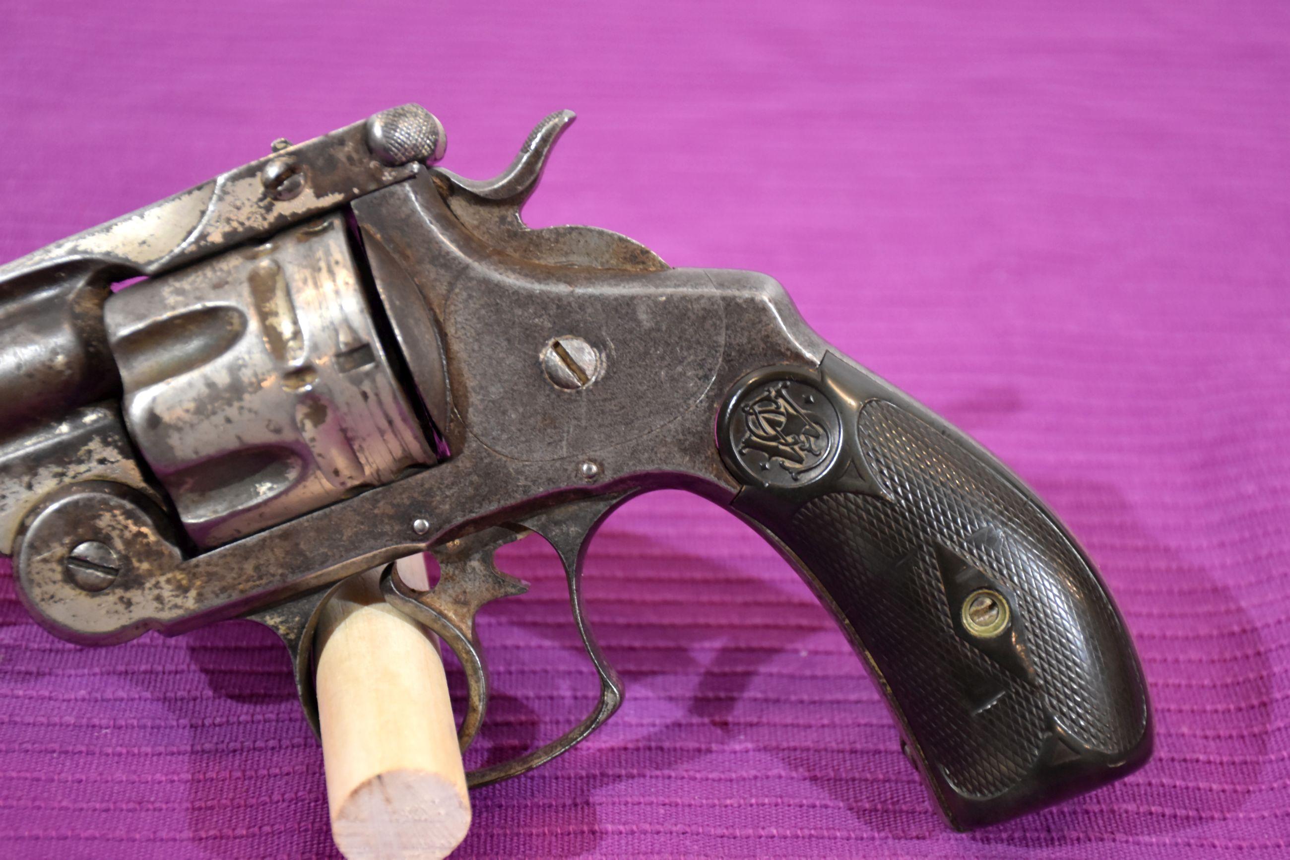 Smith And Wesson First Model Russian Revolver, 44 Cal, 6" Barrel, SN: 6535