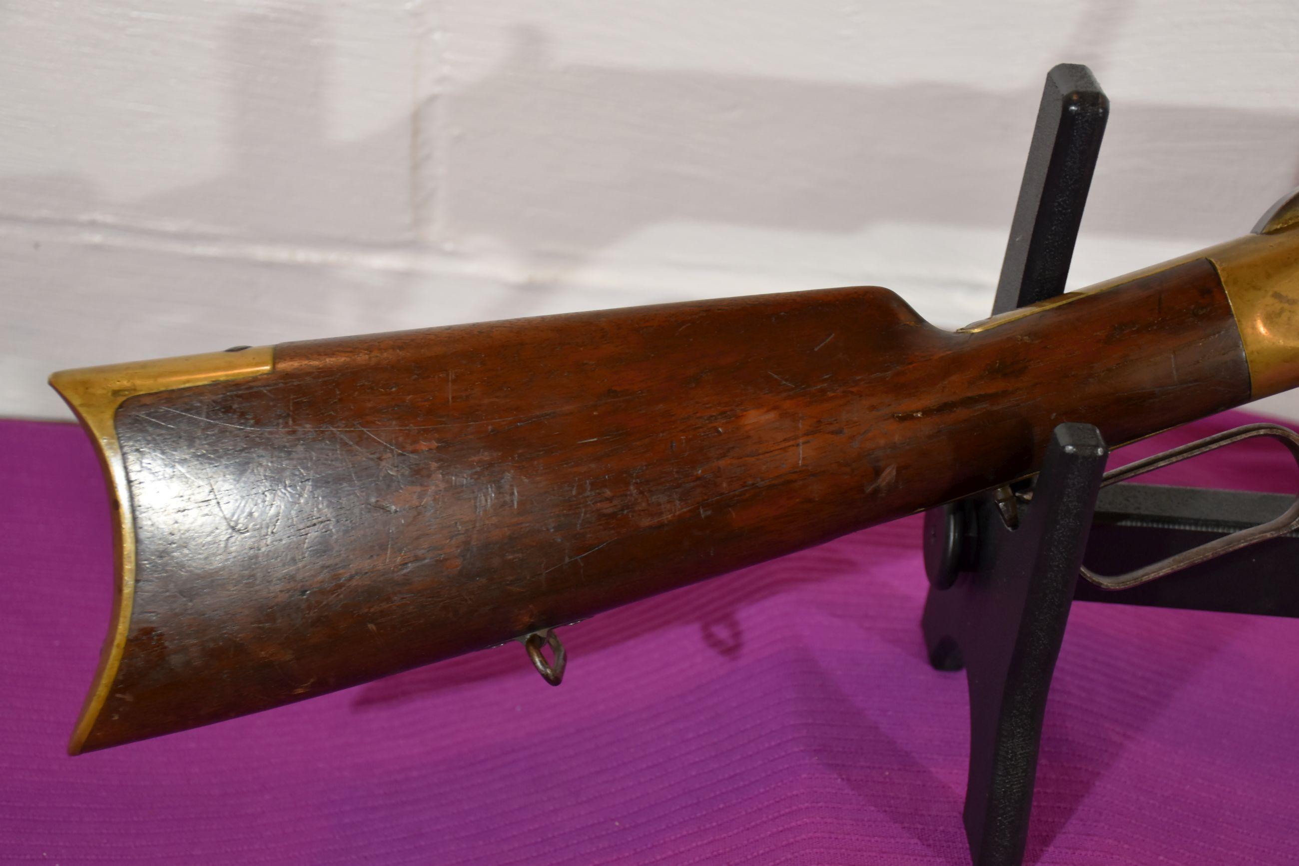 Winchester Model 1866 Sporting Rifle in .44 Rim Fire, SN: 119040, Made in 1874. This is a very nice