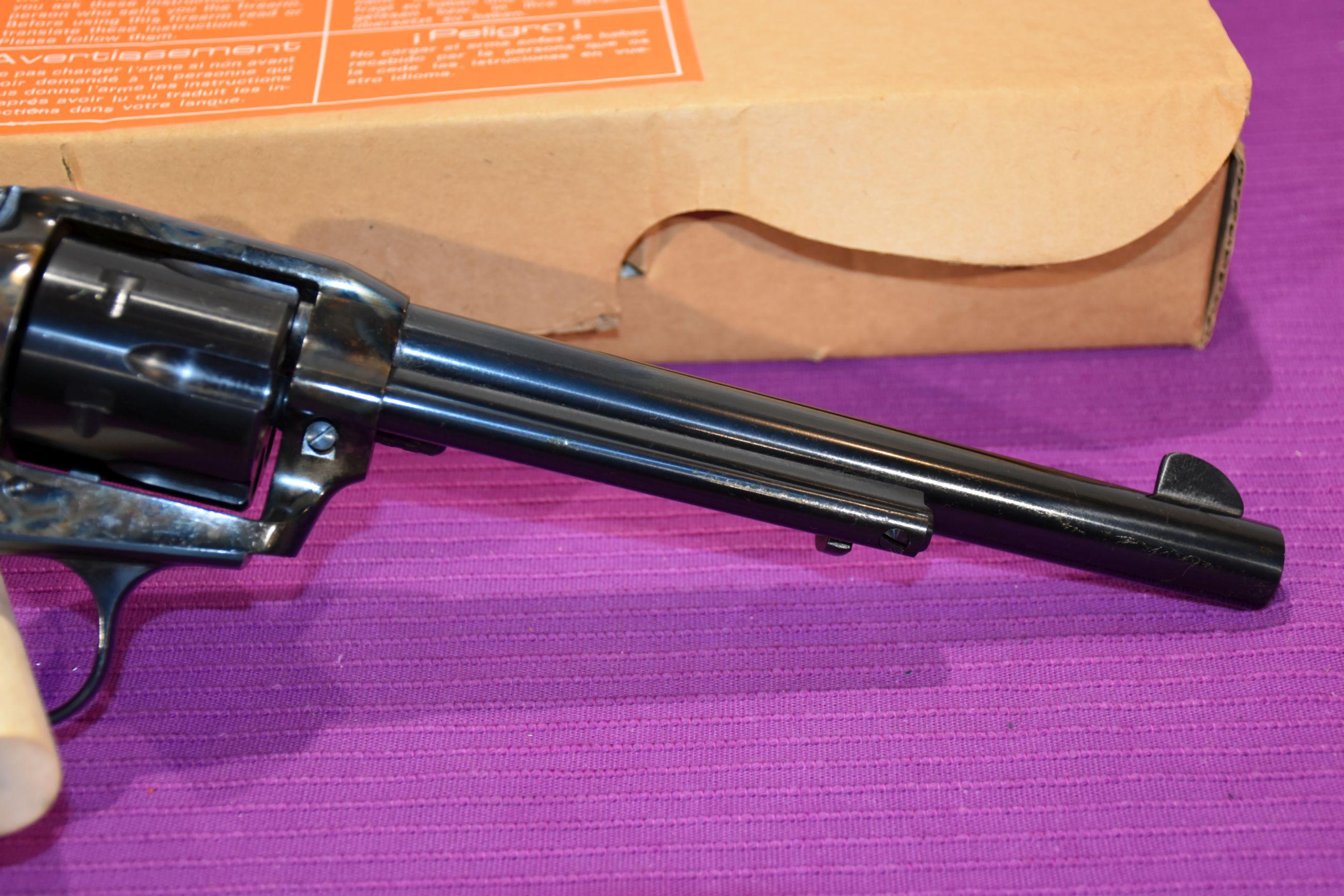 Dakota New Model Bisley Model 38-40 Cal, Blued With Case Coloring, 7.5" Barrel, SN: 1084, With Box