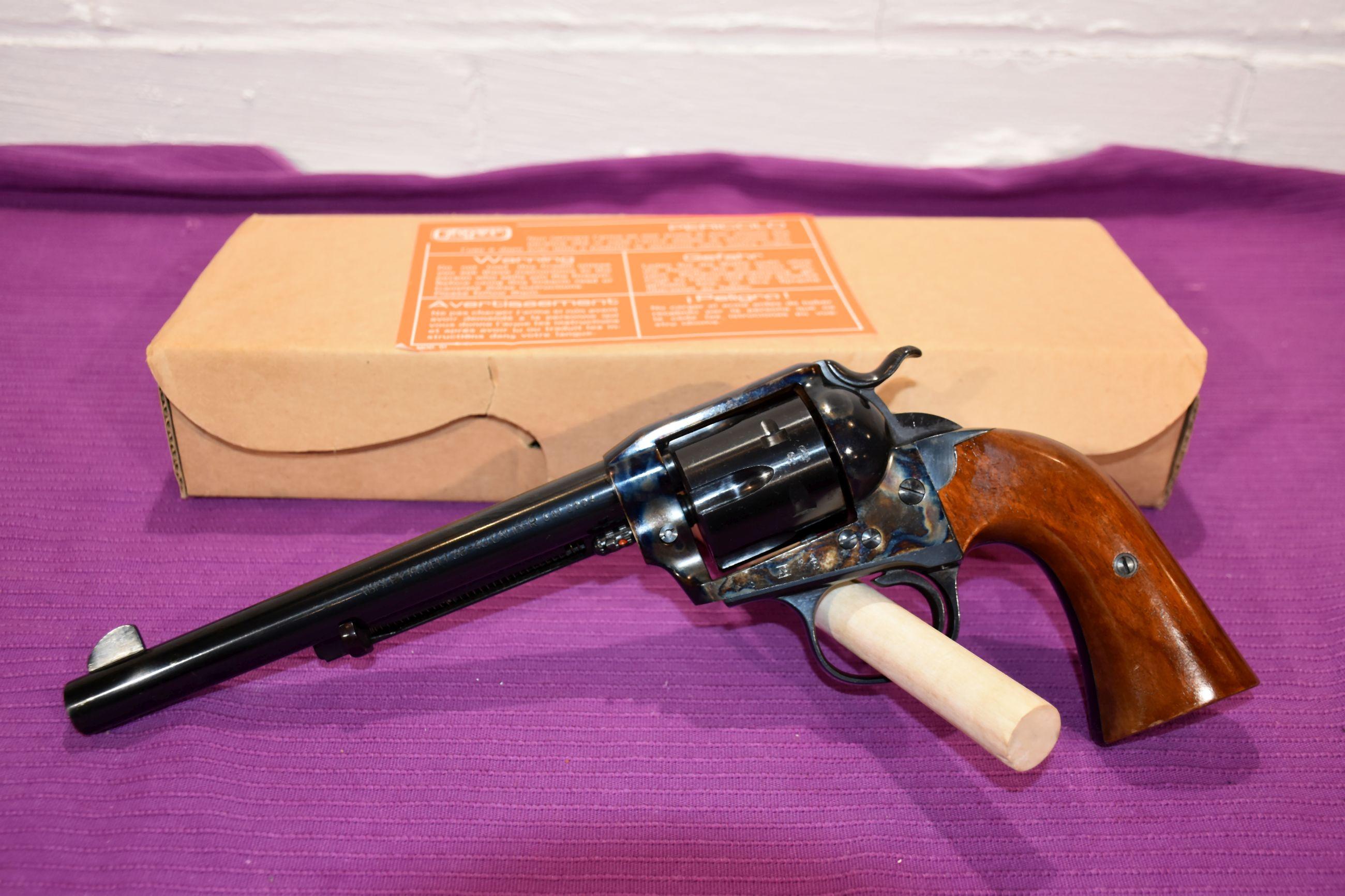 Dakota New Model Bisley Model 38-40 Cal, Blued With Case Coloring, 7.5" Barrel, SN: 1084, With Box