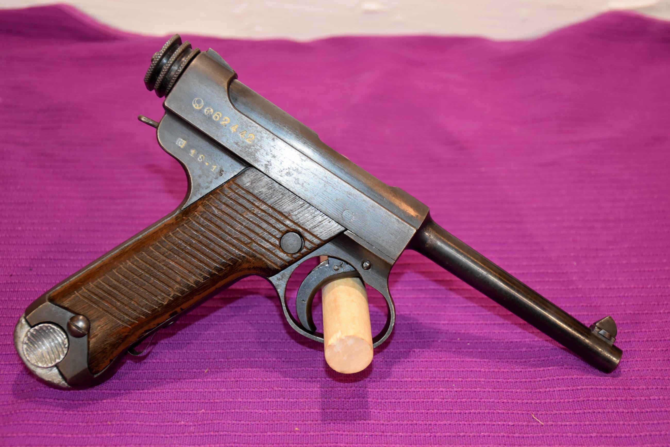 Japanese Nambu Type 14 Pistol, 18.1 Marked, 8MM, SN: 62442