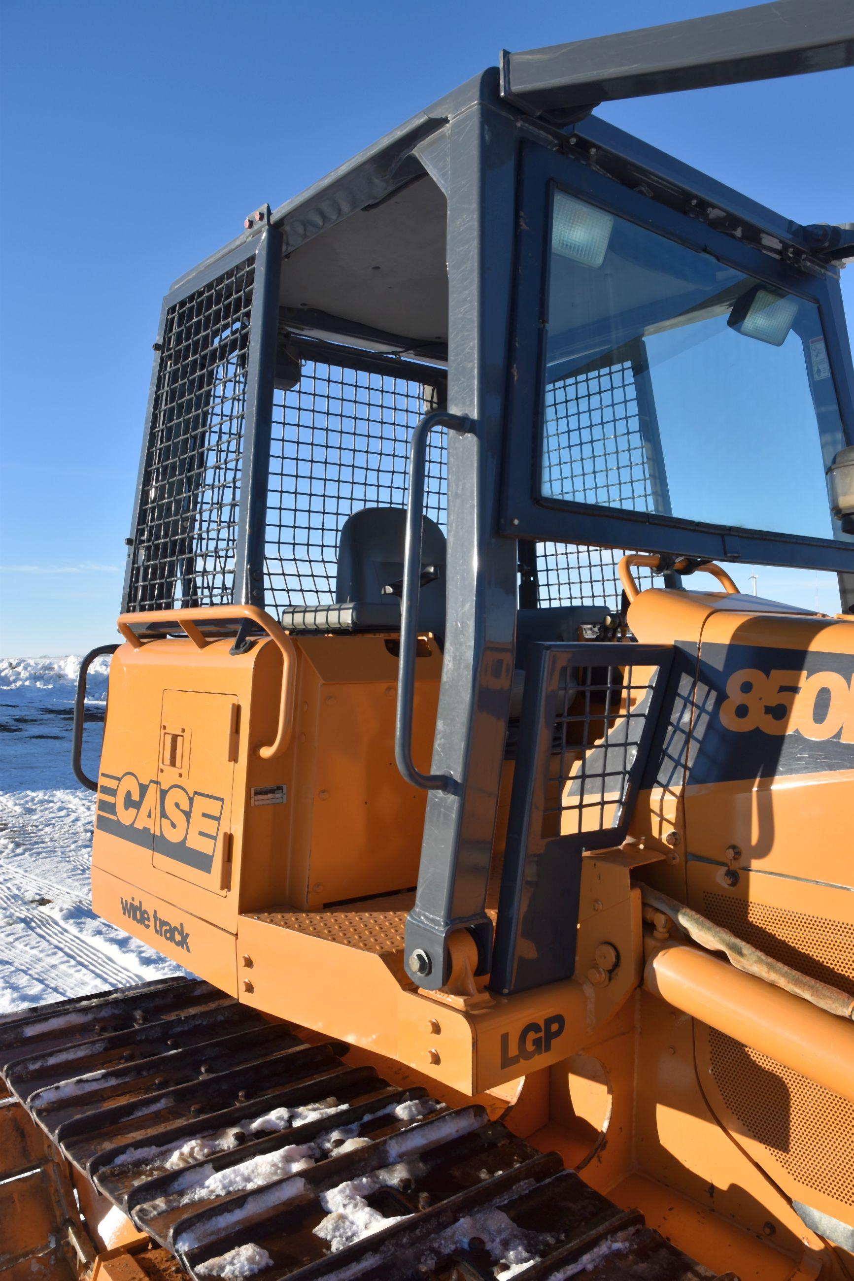 2000 Case 850H LPG, 24” Wide Track, 10’ 6 Way Dozer Blade, 2 Speed Hi-Lo, 367 Hours On Complete Engi