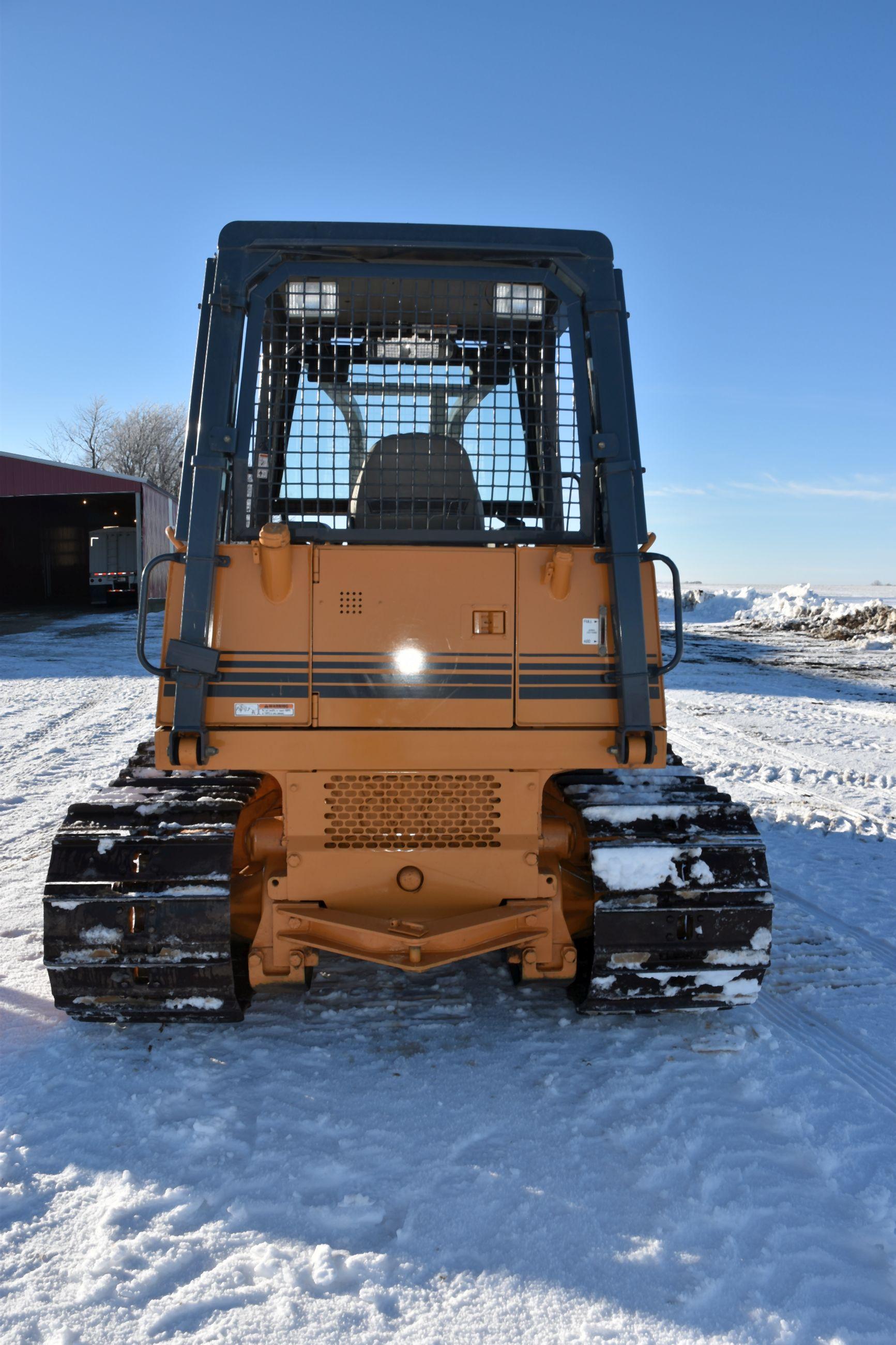 2000 Case 850H LPG, 24” Wide Track, 10’ 6 Way Dozer Blade, 2 Speed Hi-Lo, 367 Hours On Complete Engi