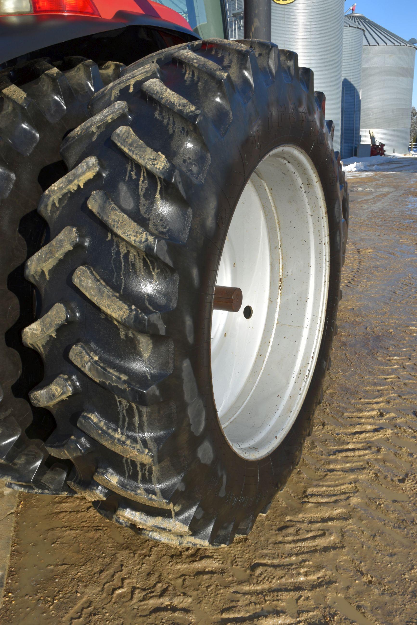 2001 Case IH MX240 Magnum MFWD, 3518 Hours, 480/80R46 Duals At 85%, 380/85R34 Fronts, 3 Hydraulics,