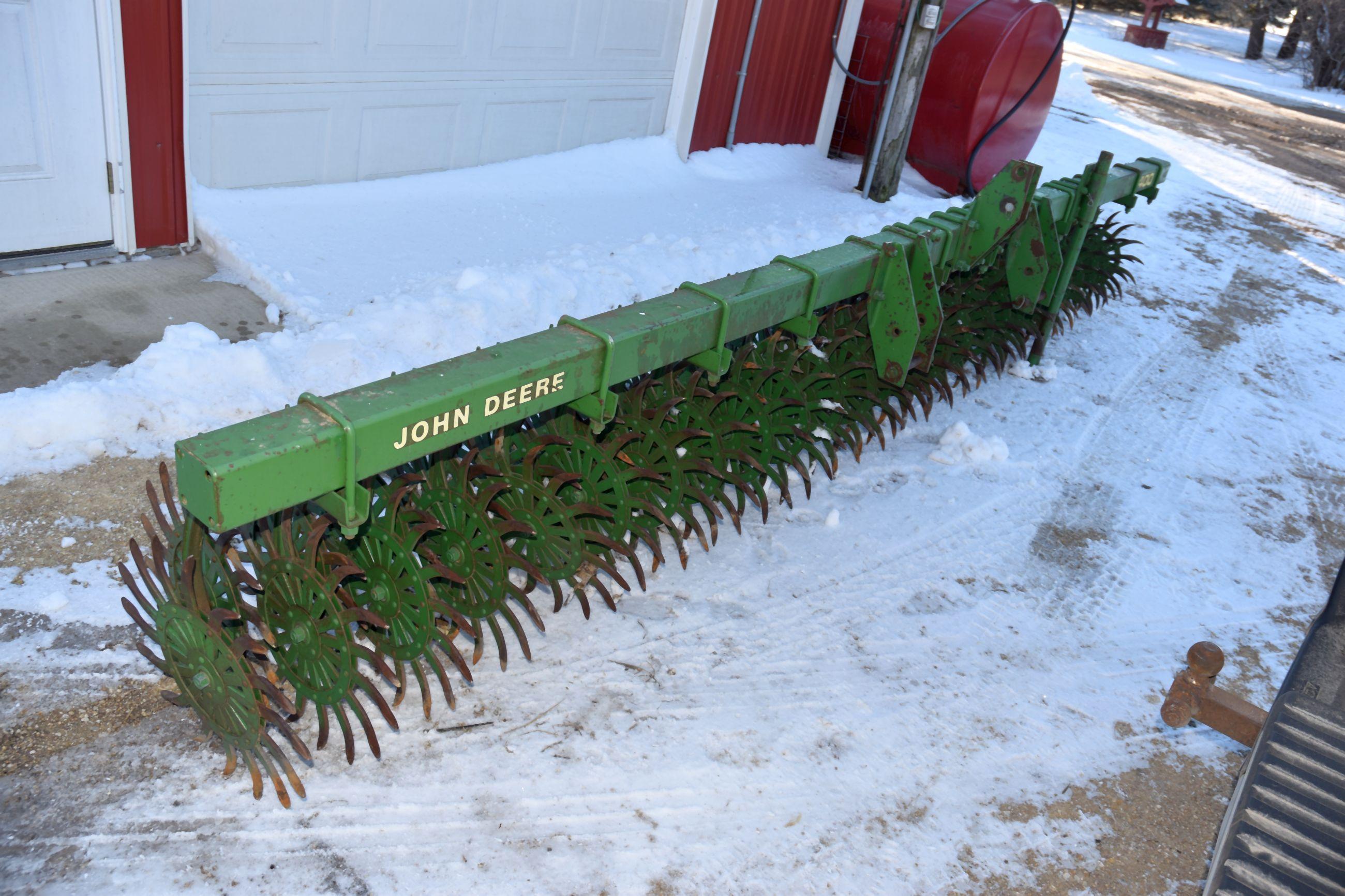 John Deere 400 Rotary Hoe 15’, 3pt.