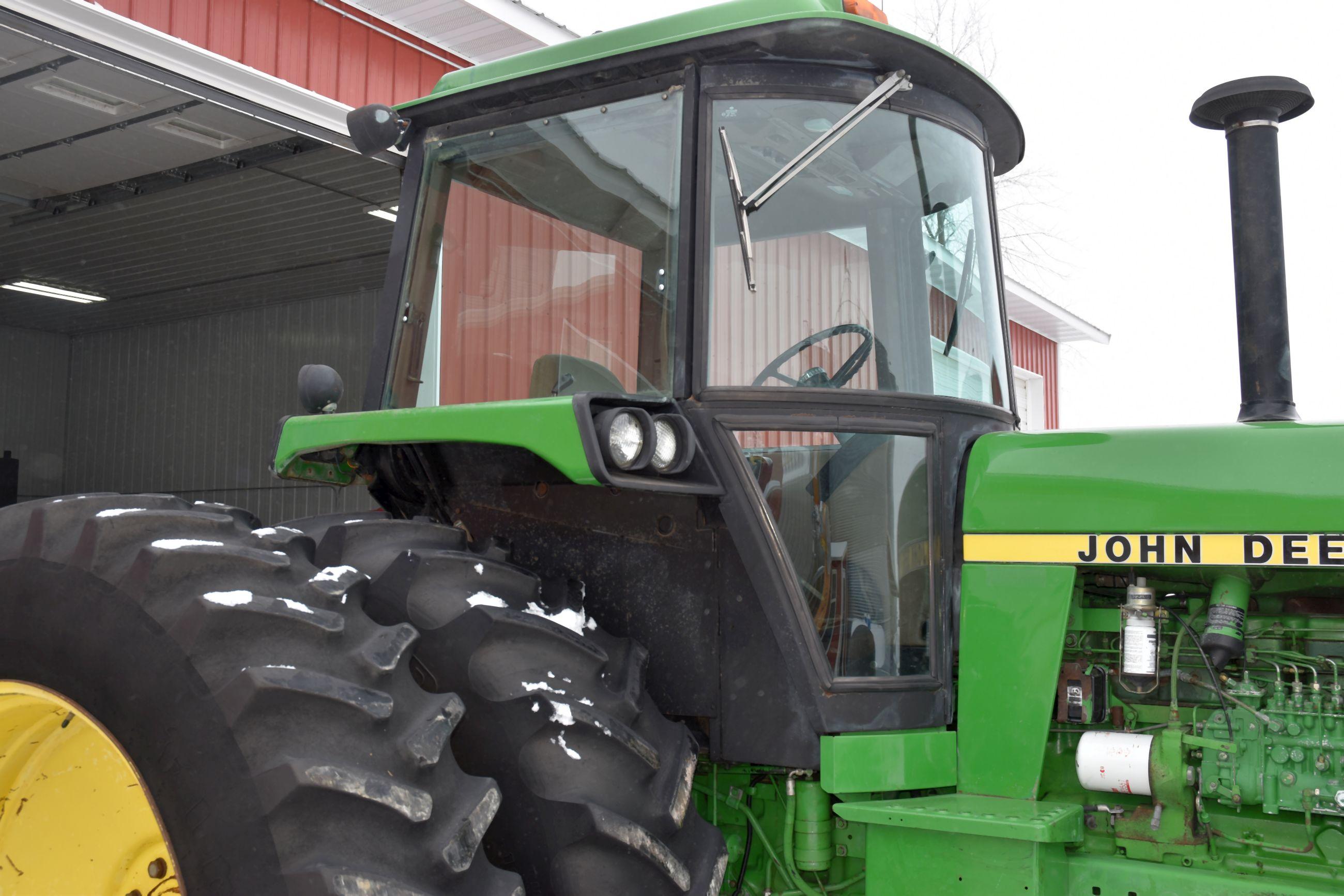 John Deere 4850 MFWD 9,587 Hours 18.4x42 Duals, 3pt, 3hyd, 1000PTO, 6 Front Weights Clean Tractor, S