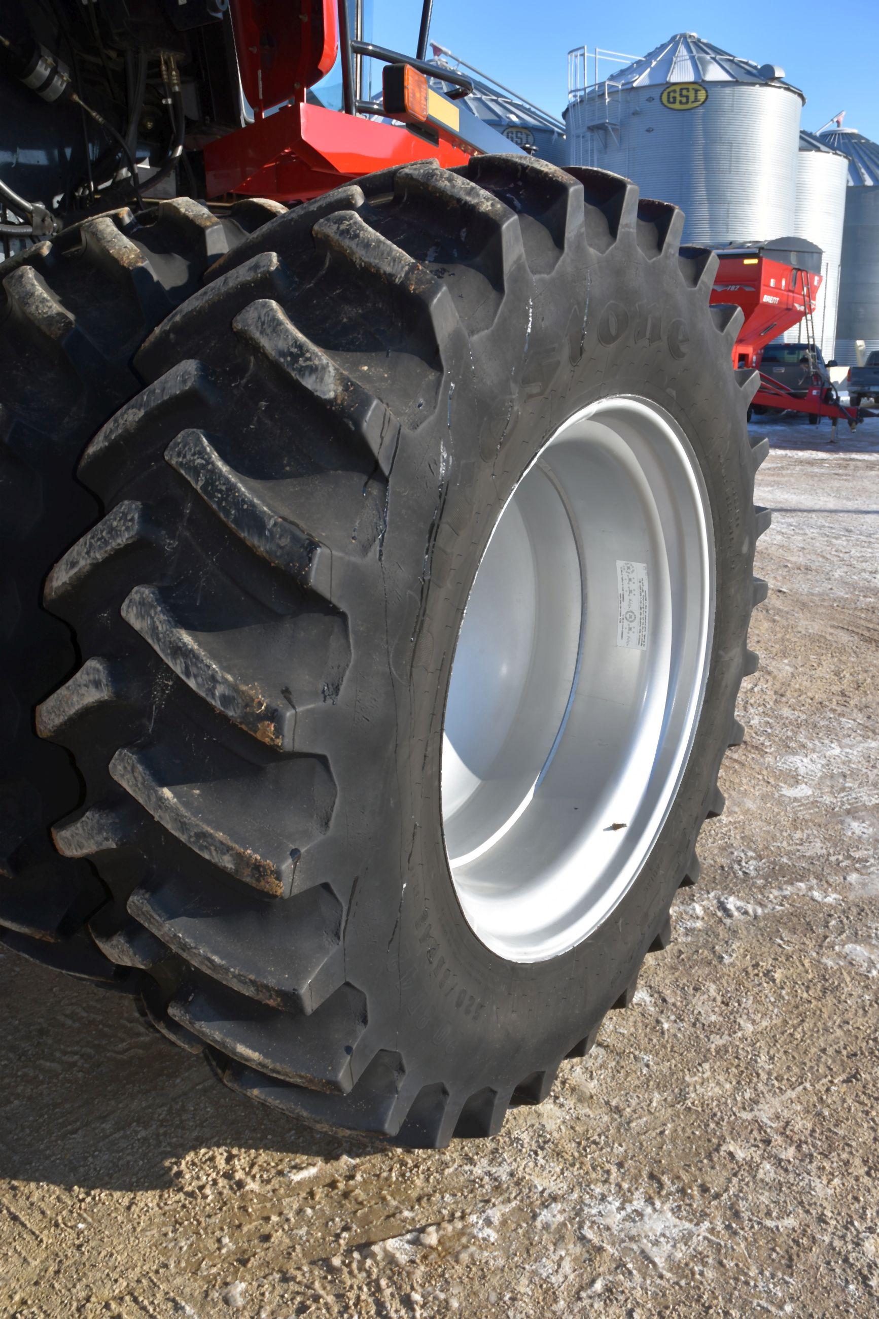 2010 Case IH 7120 AFS Combine, 1,882 Engine Hours, 1,464 Sep. Hours, 20.8R42 Duals 95%, AFS Pro-600