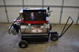 N.A. SprayMatic Hot Water Pressure Washer, 2200 PSI, 5HP Single Phase 220 Volt, On Cart