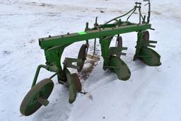 John Deere 3 x 16’s Plow, 3pt, Coulters