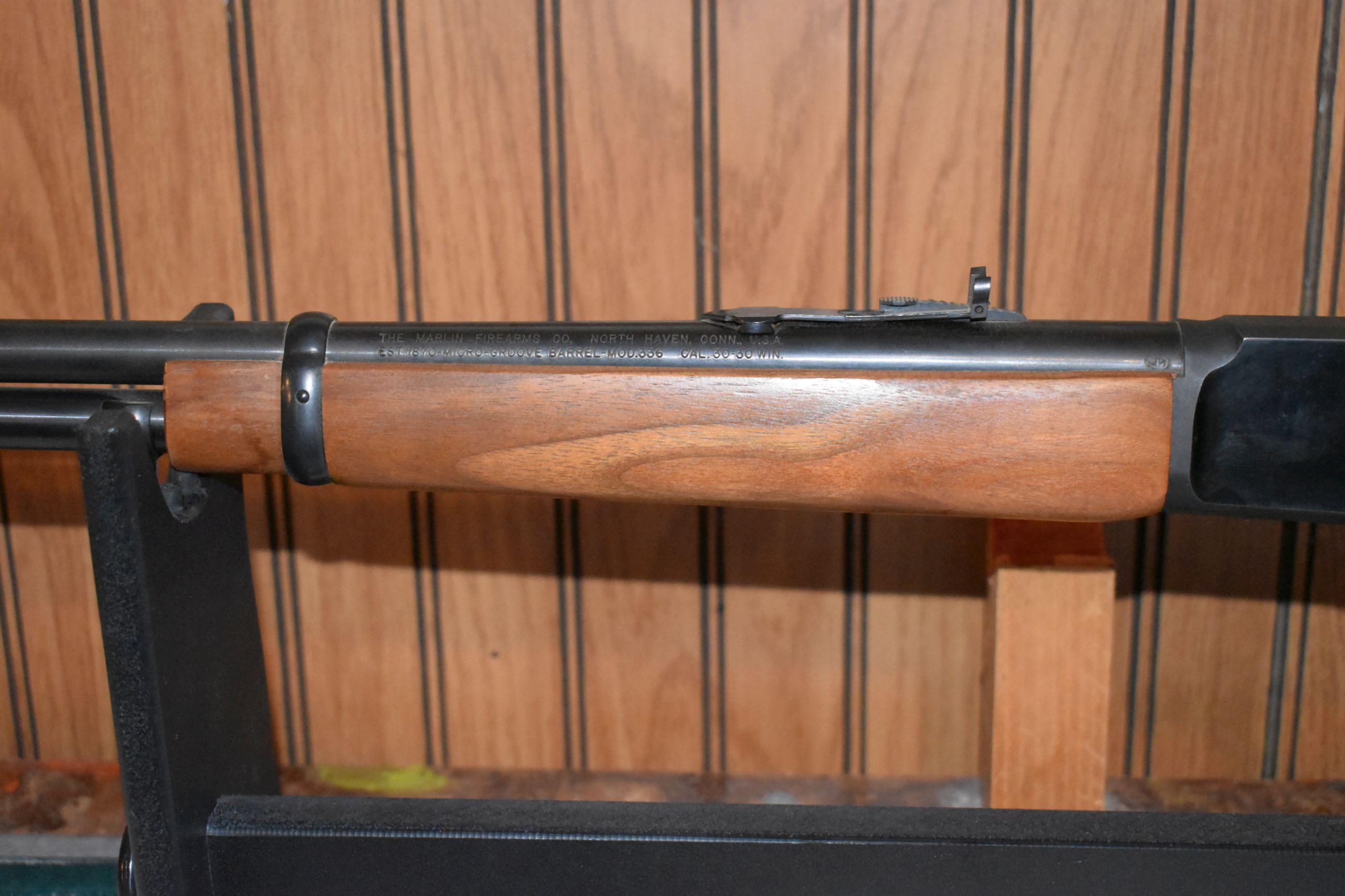 Marlin Model 336, 30-30 Cal., Lever Action, Micro Grooved Barrel, Gold Trigger, SN:20103918