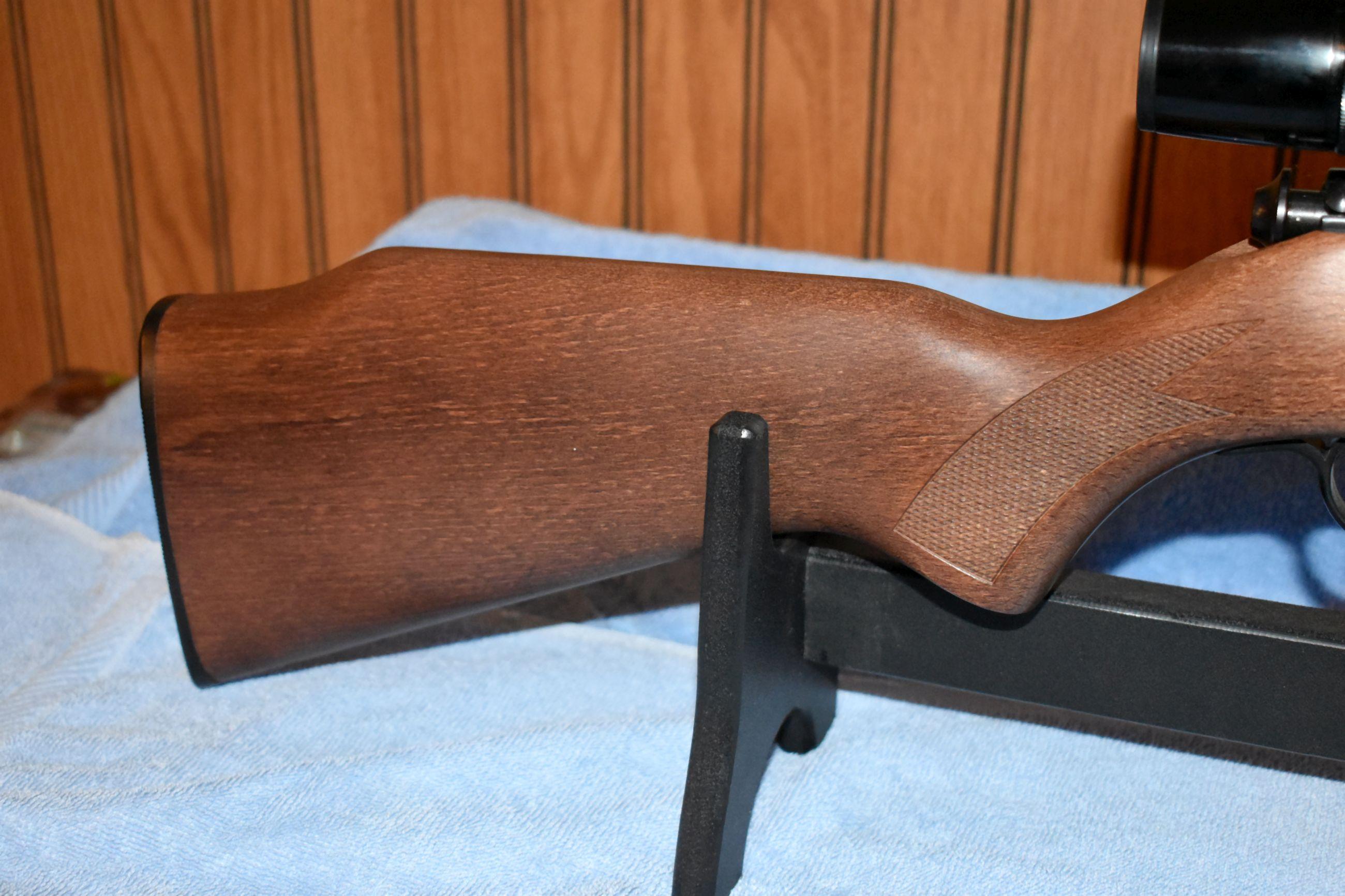 Savage Model 93R17, .17 HMR Cal., Bolt Action, Magazine, Bushnell 3x8x32 Scope, SN:0159901