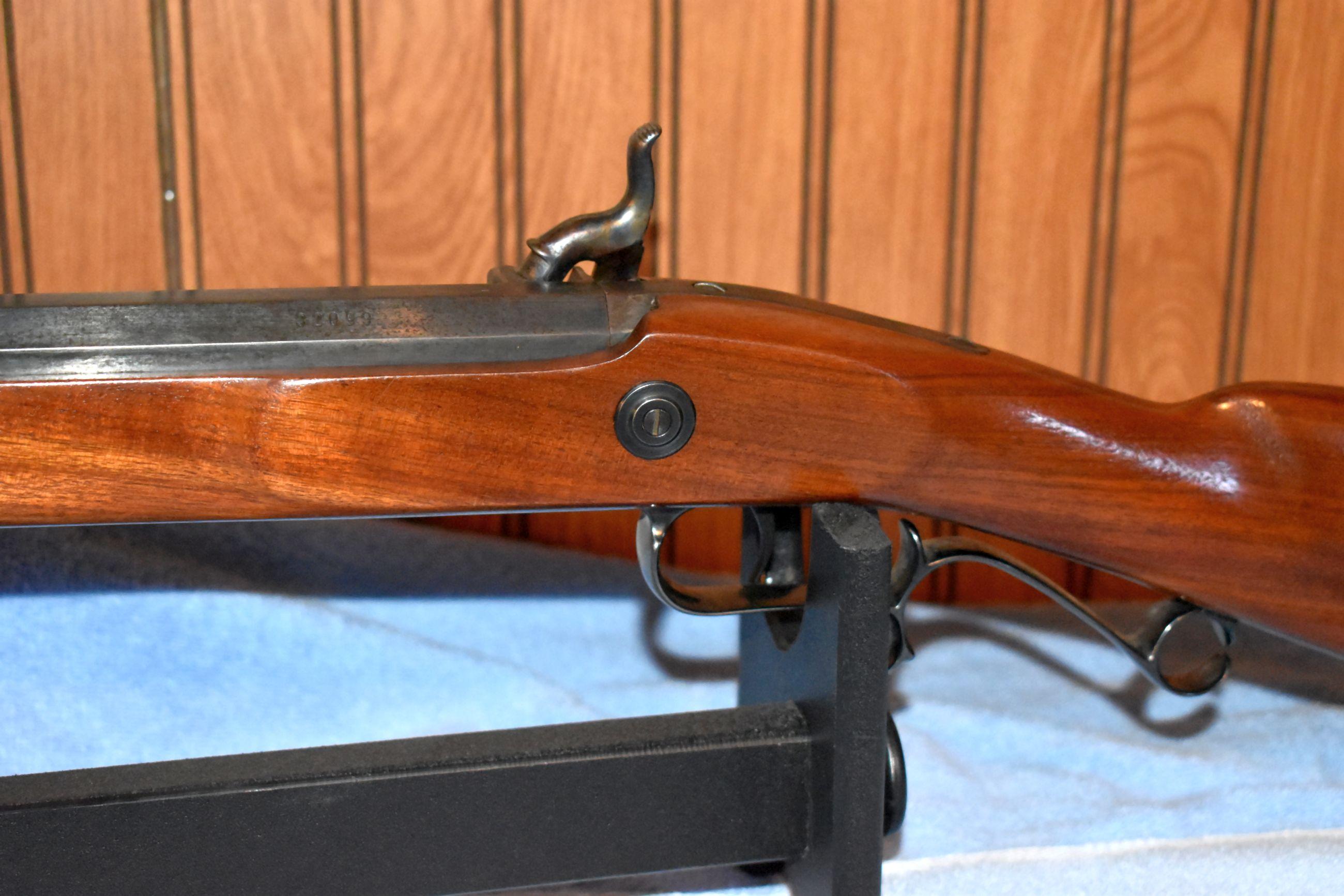 Thompson Center Arms, 54 Cal., Muzzleloader, Rifle Sights, Exposed Hammer, Double Trigger, Case Colo