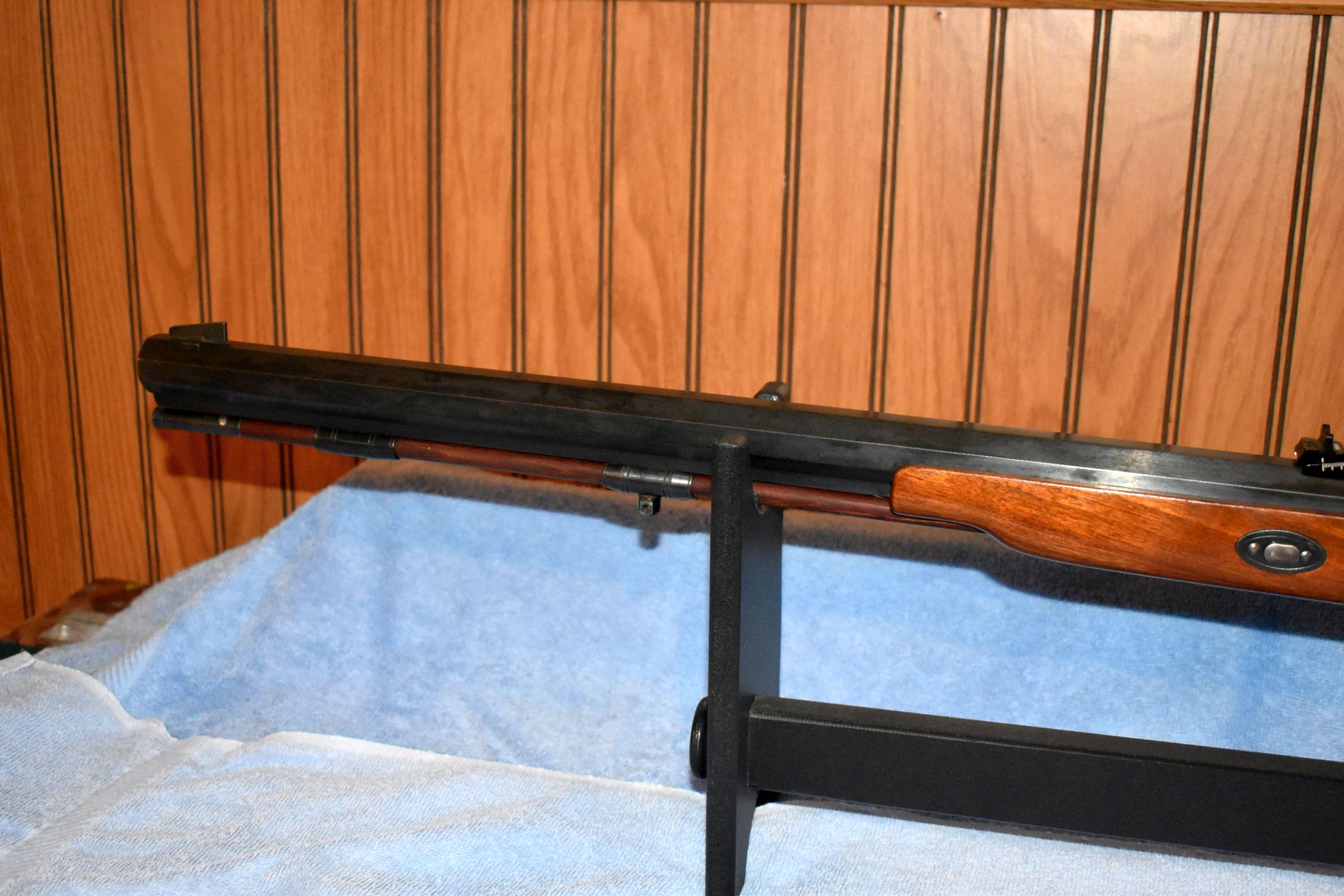 Thompson Center Arms, 54 Cal., Muzzleloader, Rifle Sights, Exposed Hammer, Double Trigger, Case Colo