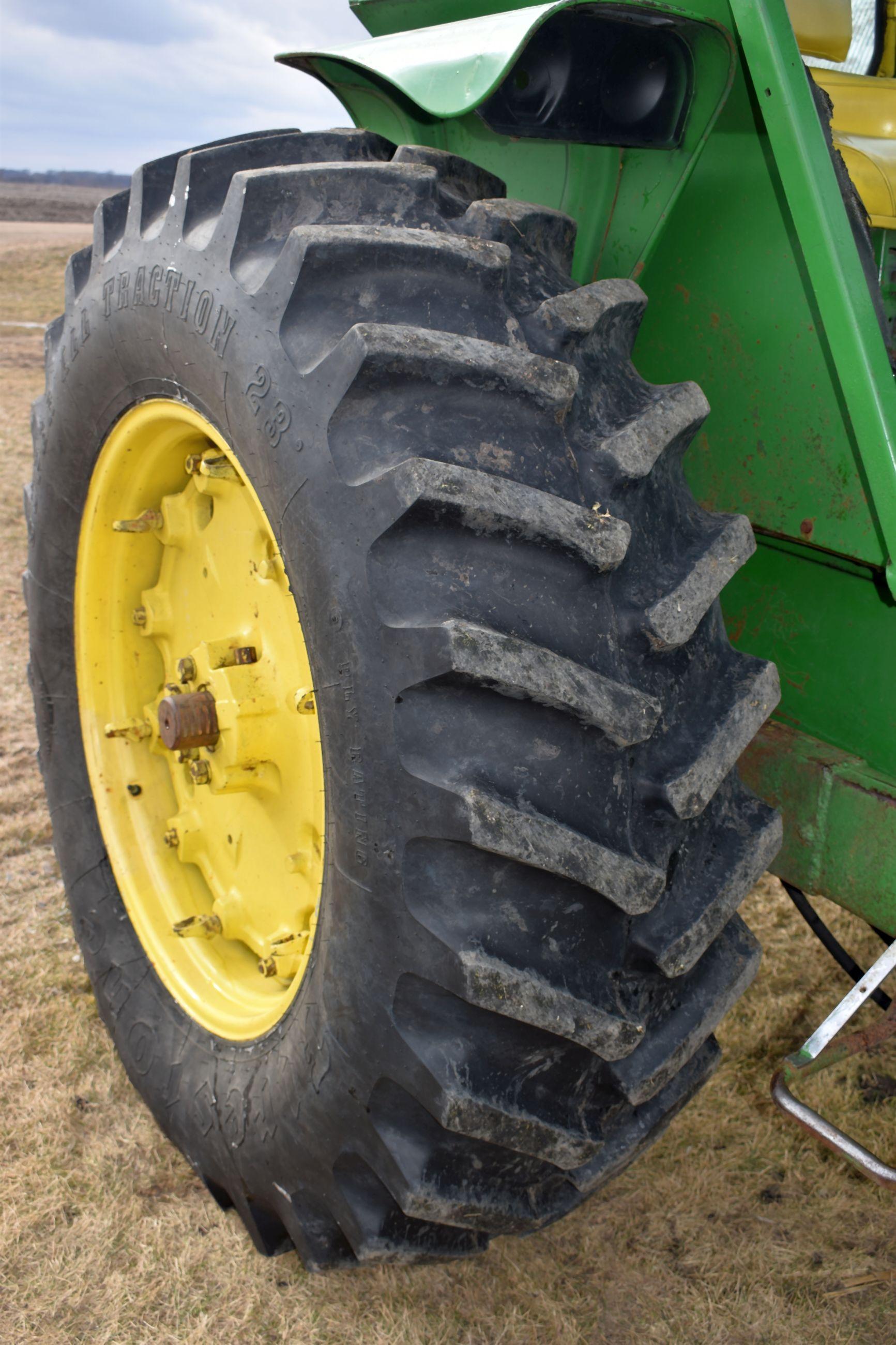 1970 John Deere 3020 Diesel, Syncro, Side Console, 10,212 Hours (Engine Overhauled At 7,700 Hours) 1