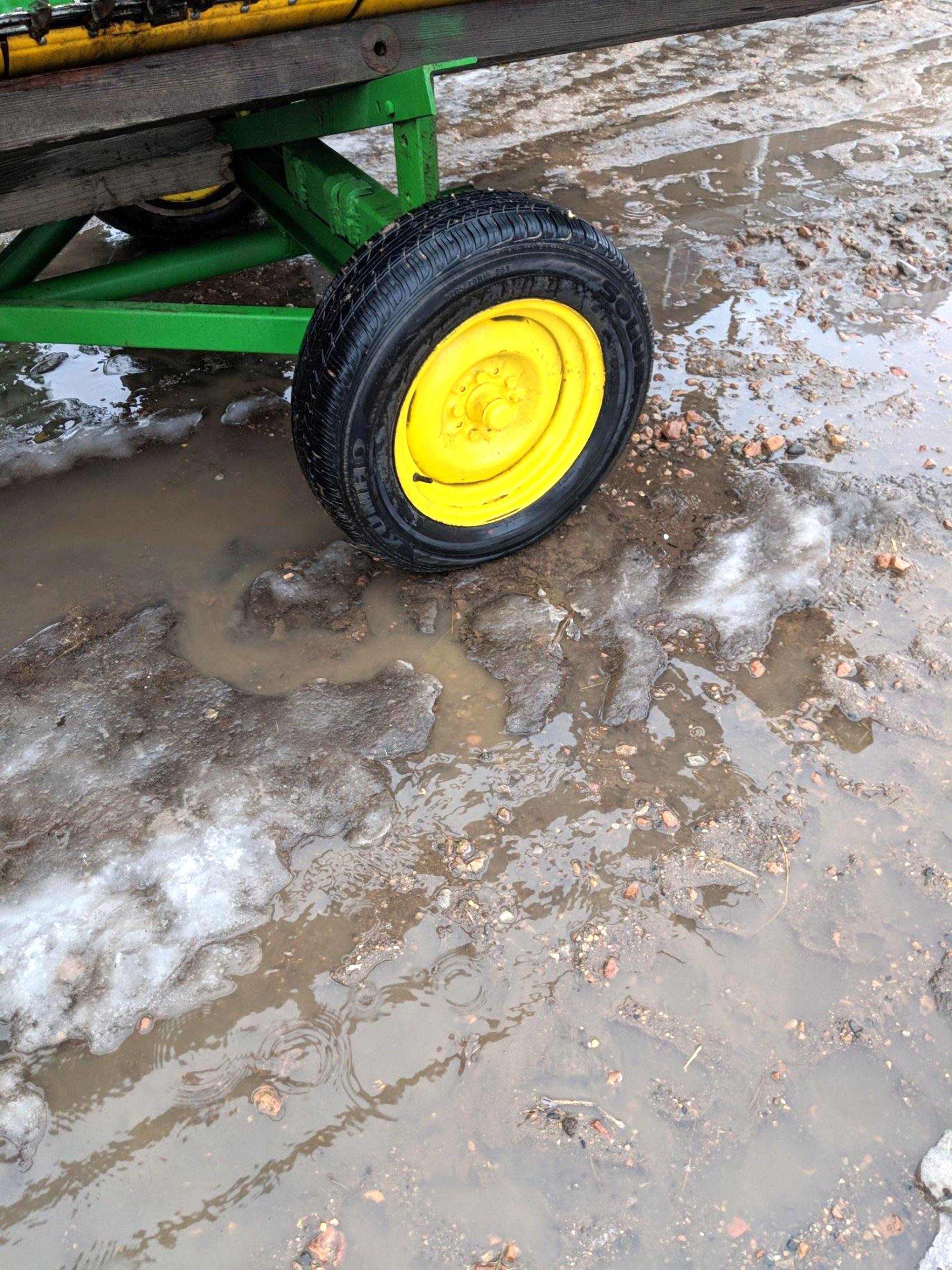 Shop Built 25' Head Cart